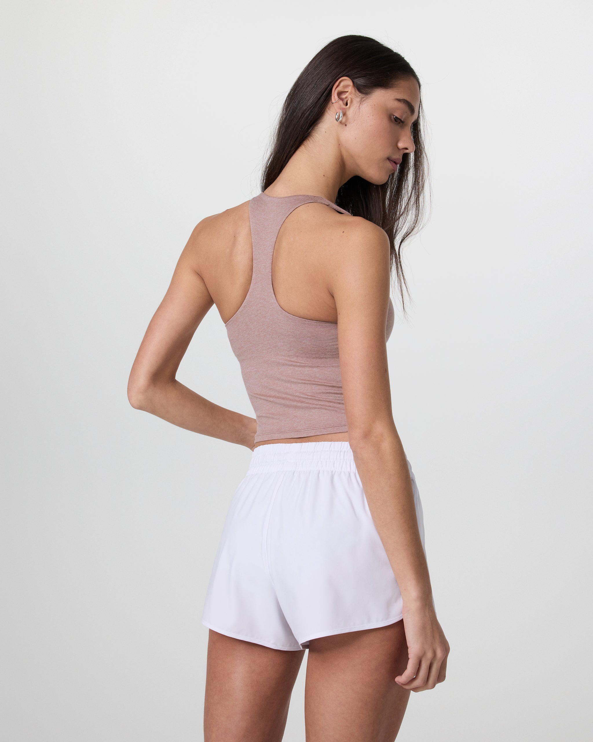 Halo Performance Crop 2.0 | Zion Rose Heather - Image 2