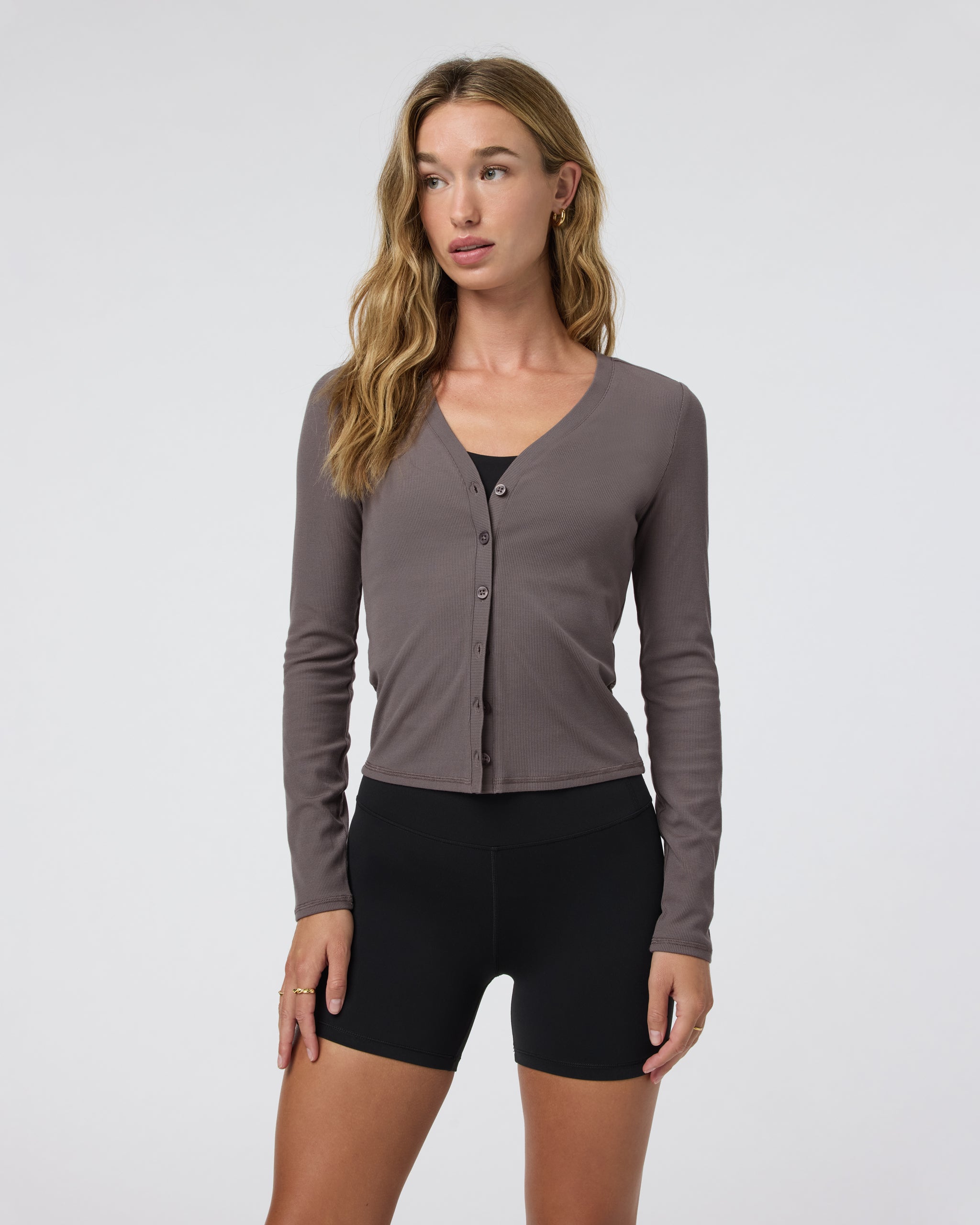 Long Sleeve Pose Cardigan | Chia - Image 4