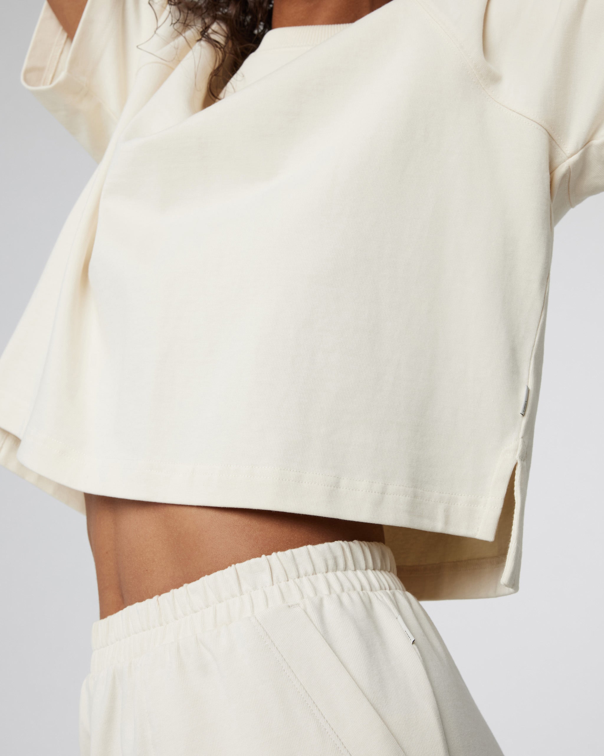 Short Sleeve Mackenzie Top | Natural - Image 4