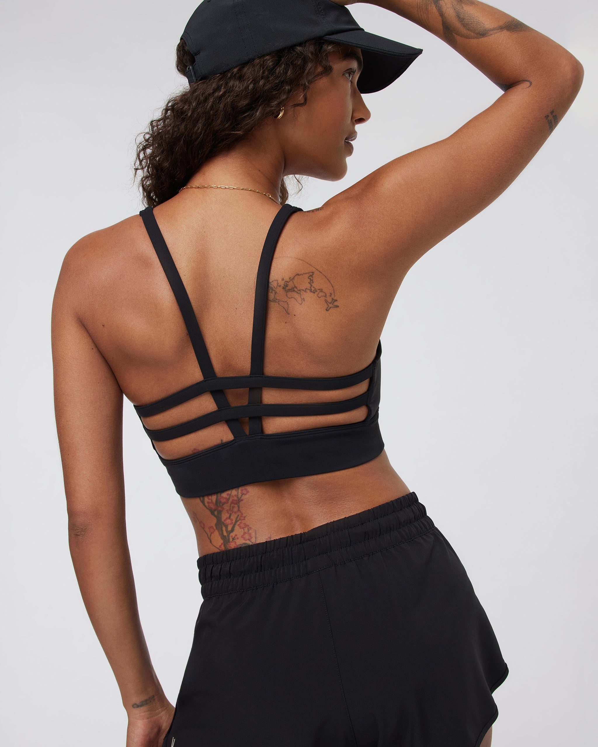 Yosemite Longline Bra | Black - Image 2