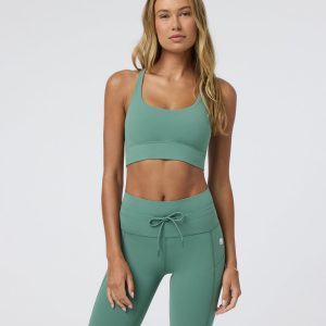 Yosemite Longline Bra | Hedge Green