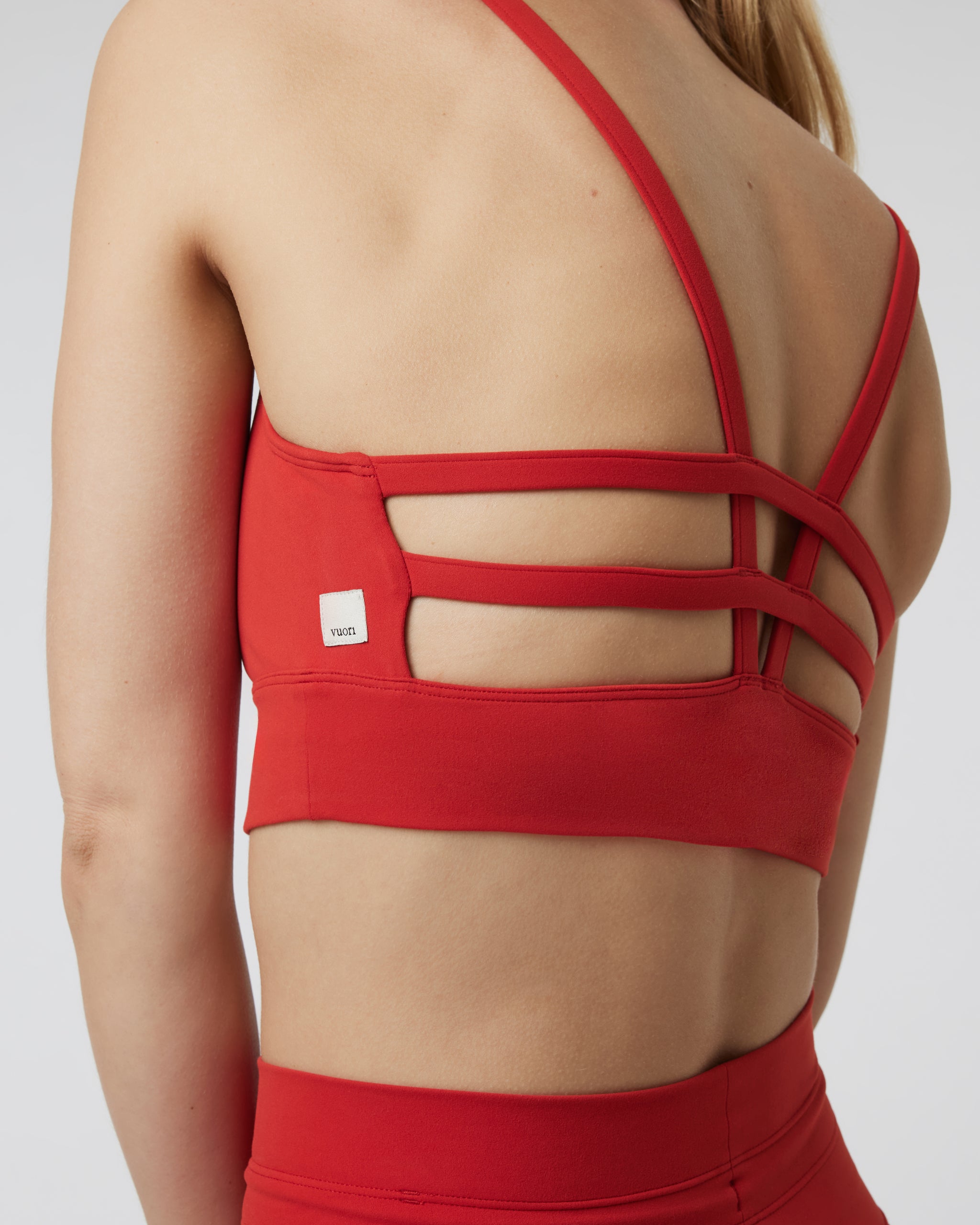 Yosemite Longline Bra | Scarlet - Image 2