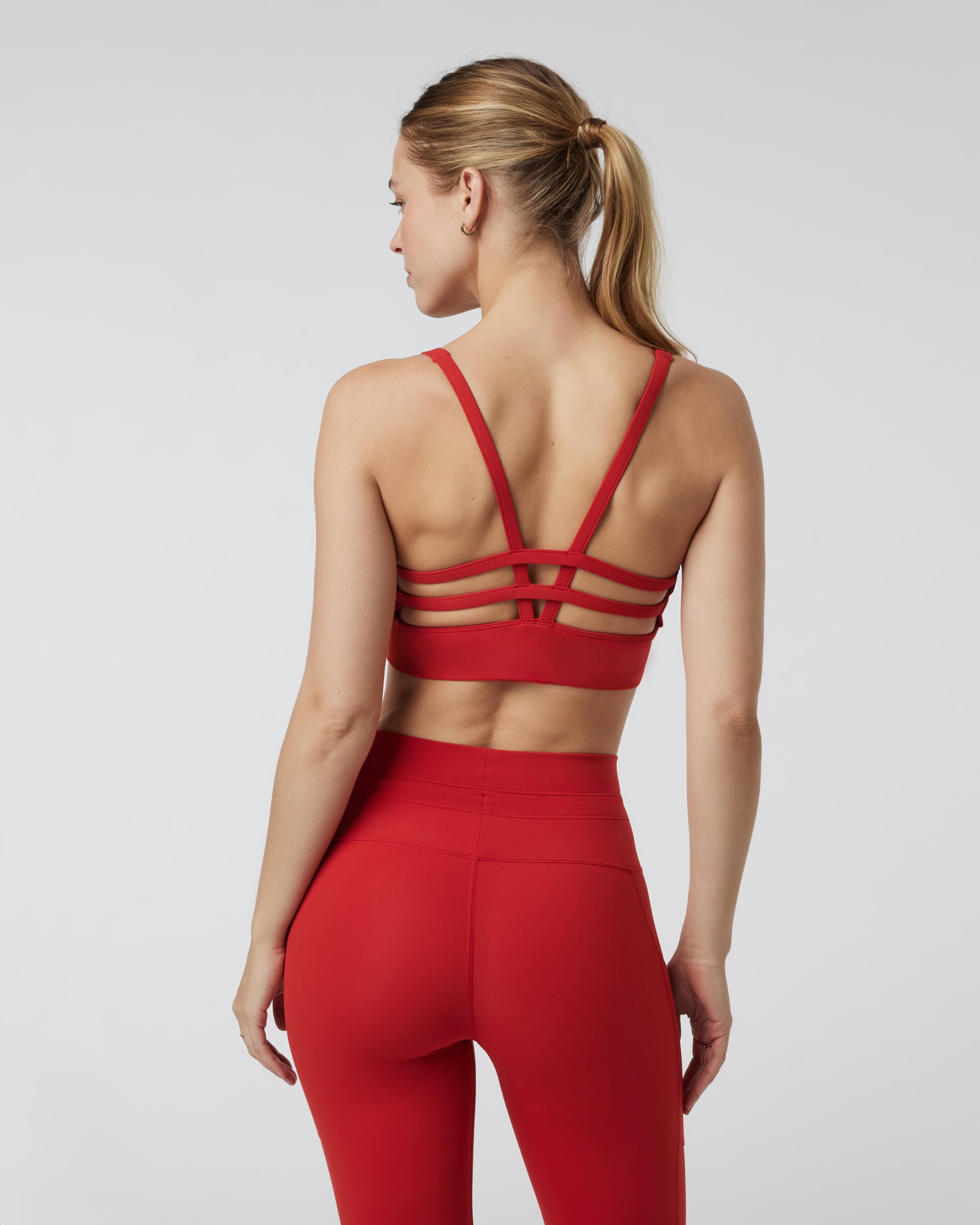Yosemite Longline Bra | Scarlet - Image 4