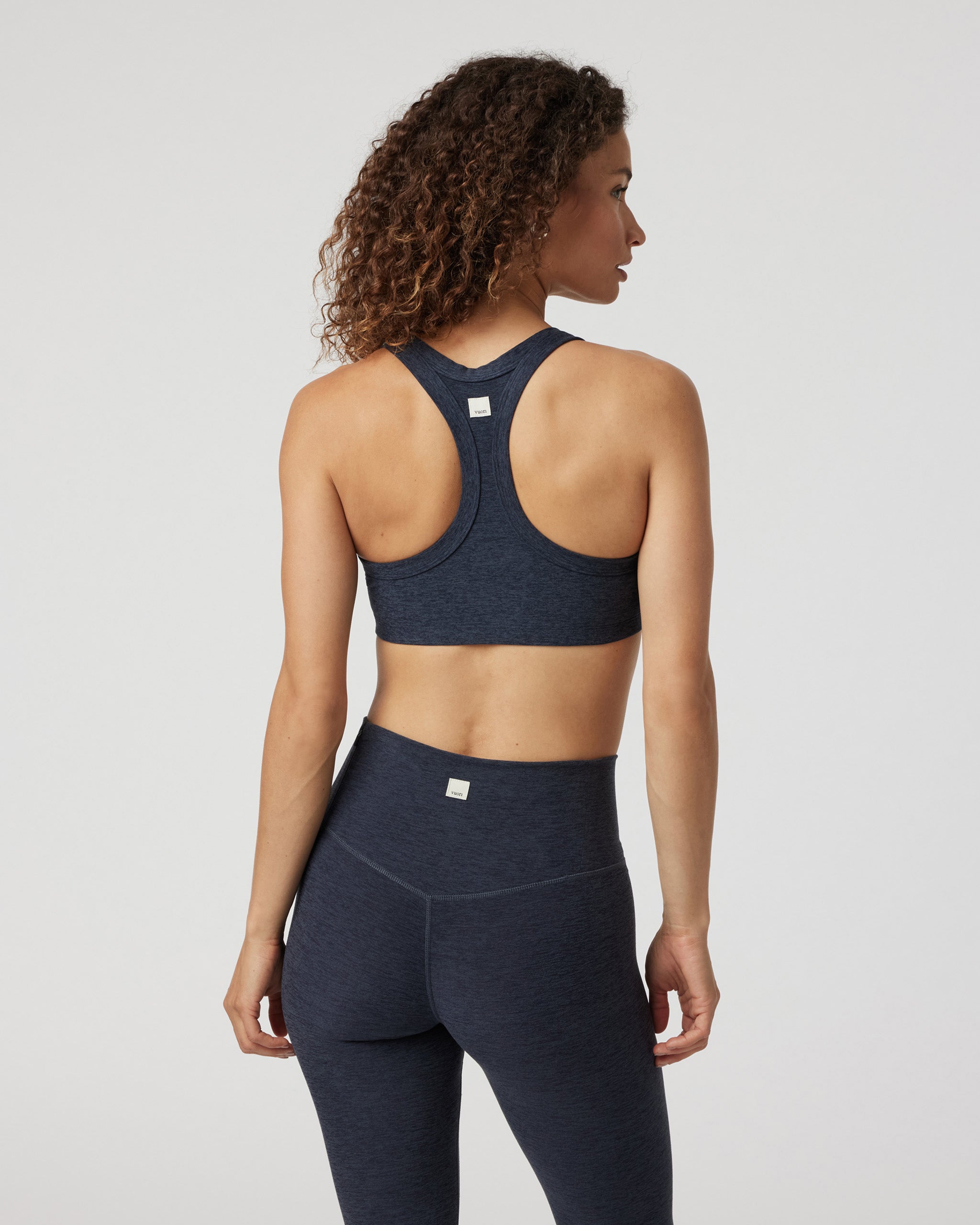 Elevation Racer Bra | Midnight Heather - Image 4