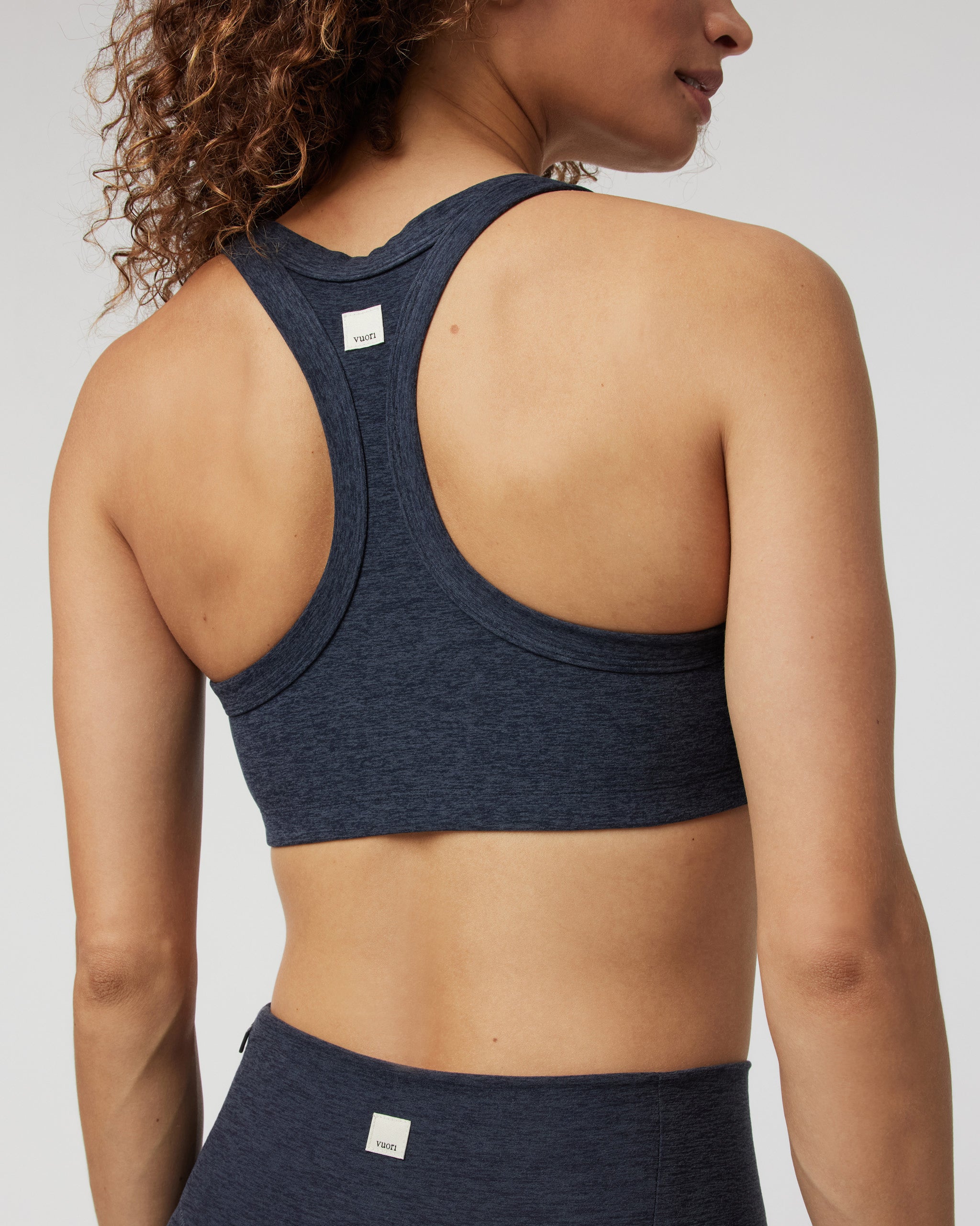 Elevation Racer Bra | Midnight Heather - Image 2