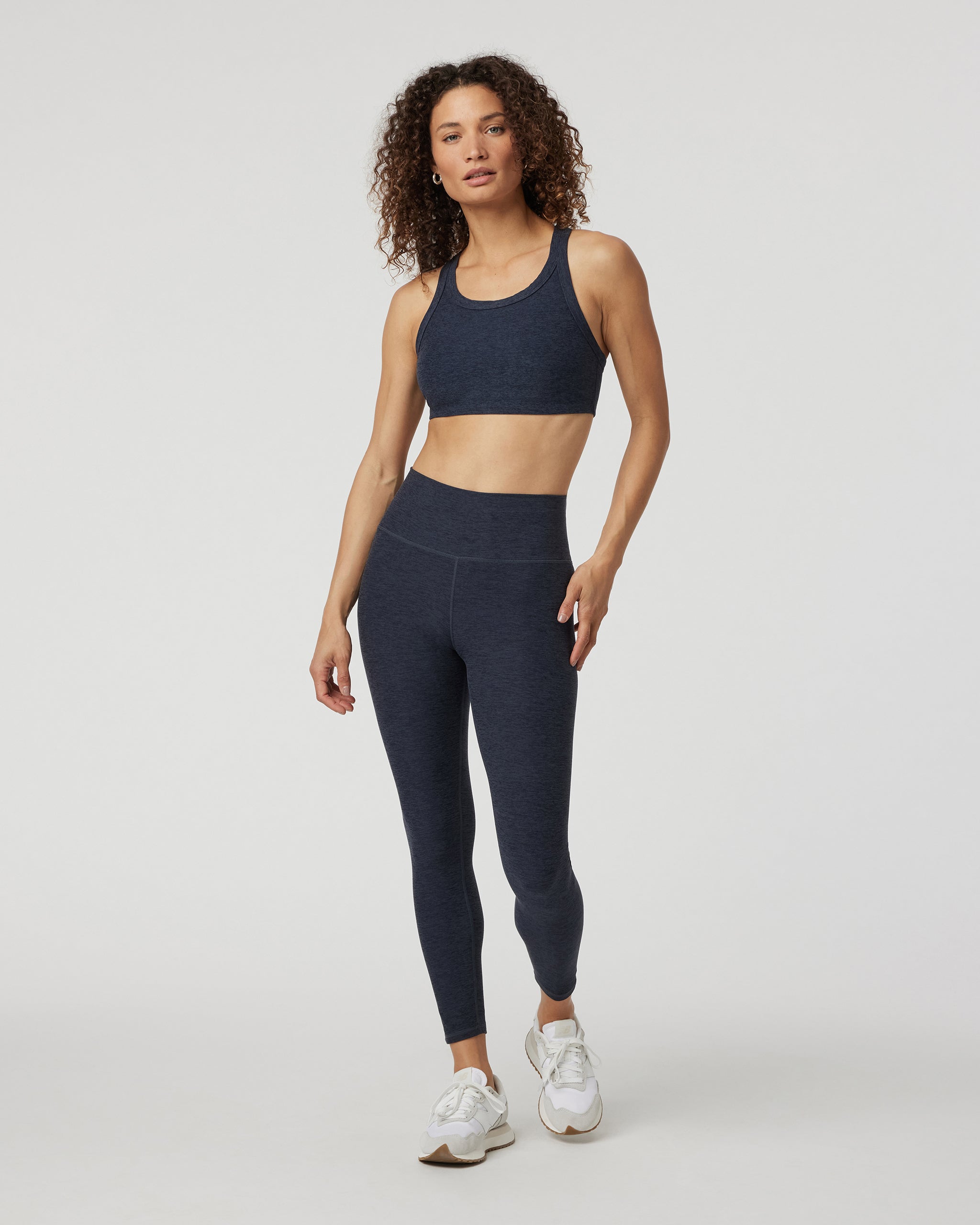 Elevation Racer Bra | Midnight Heather - Image 3