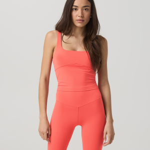 Vuori AllTheForm™ Support Tank | Bright Coral