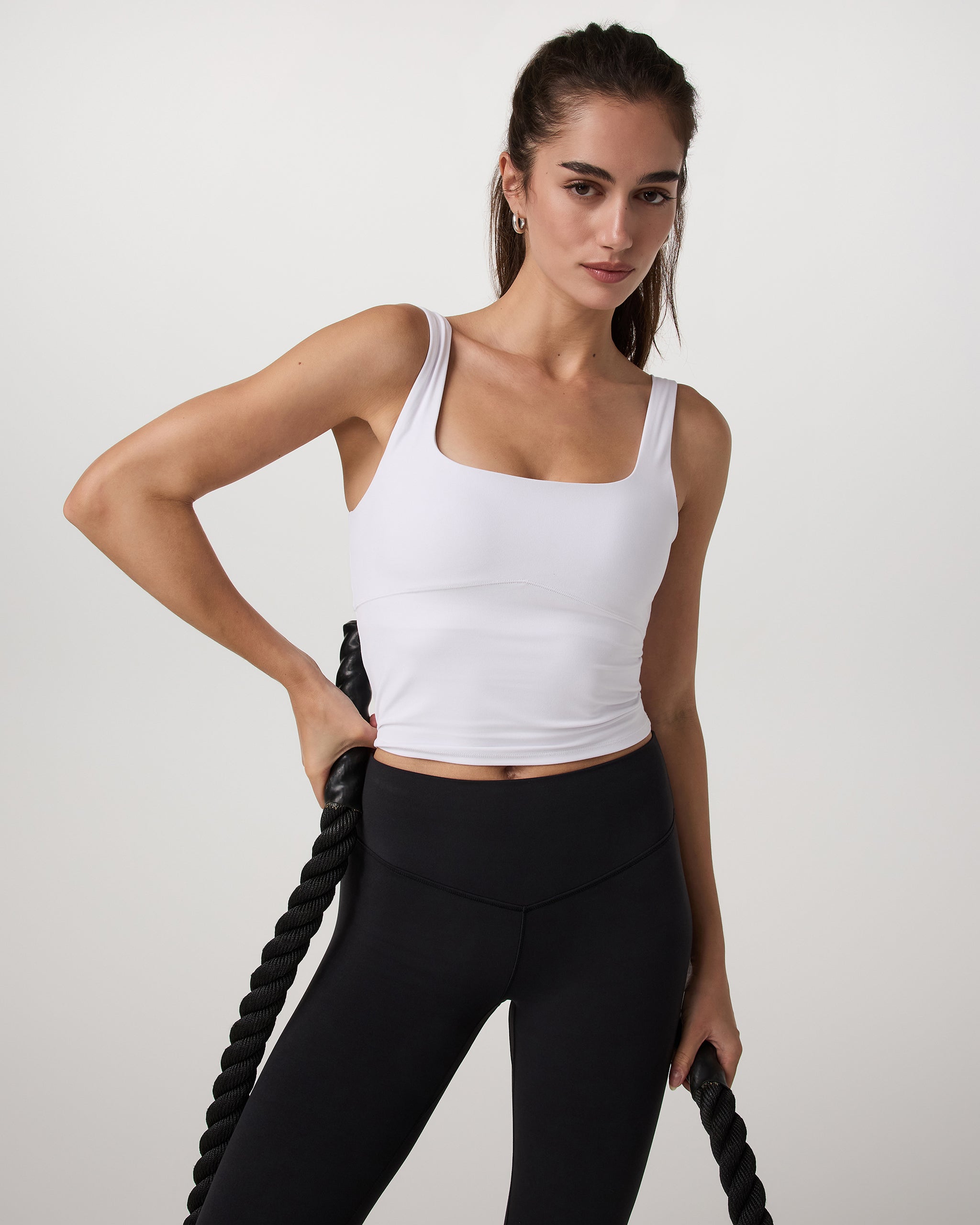 Vuori AllTheForm™ Support Tank | White - Image 5