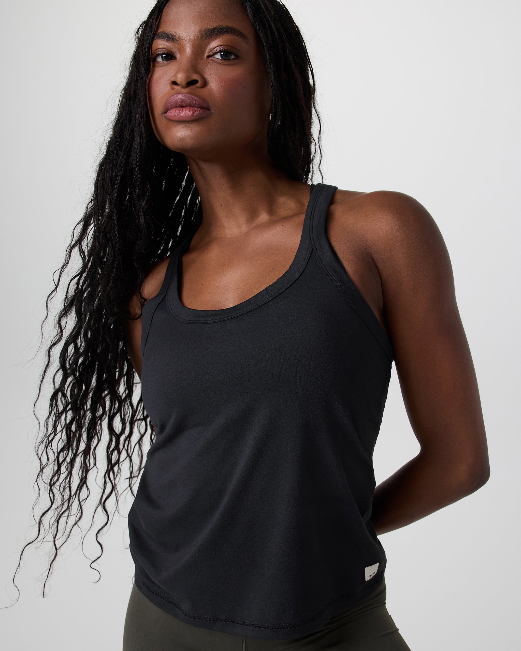 Lux Racerback Tank | Black - Image 4