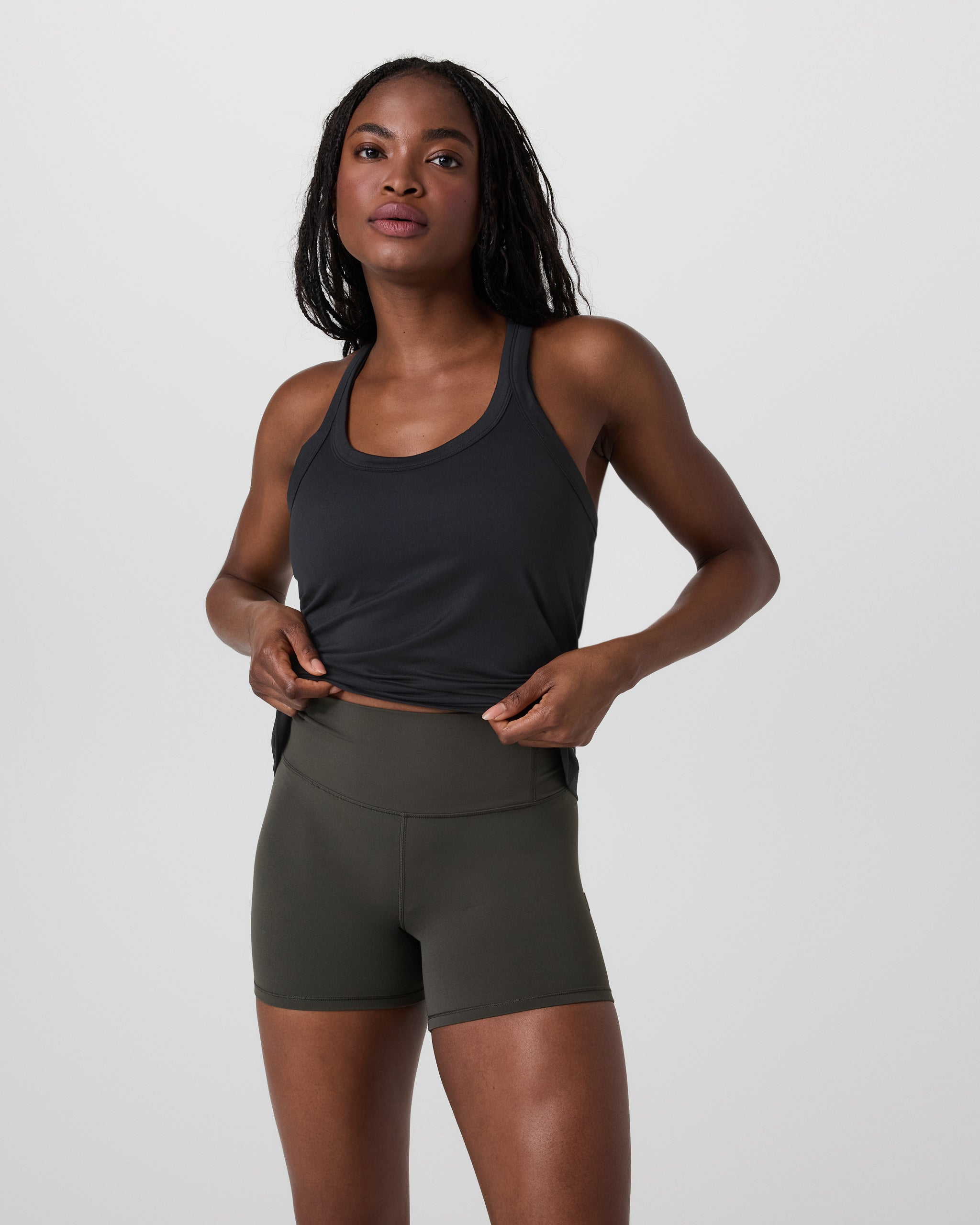 Lux Racerback Tank | Black - Image 5
