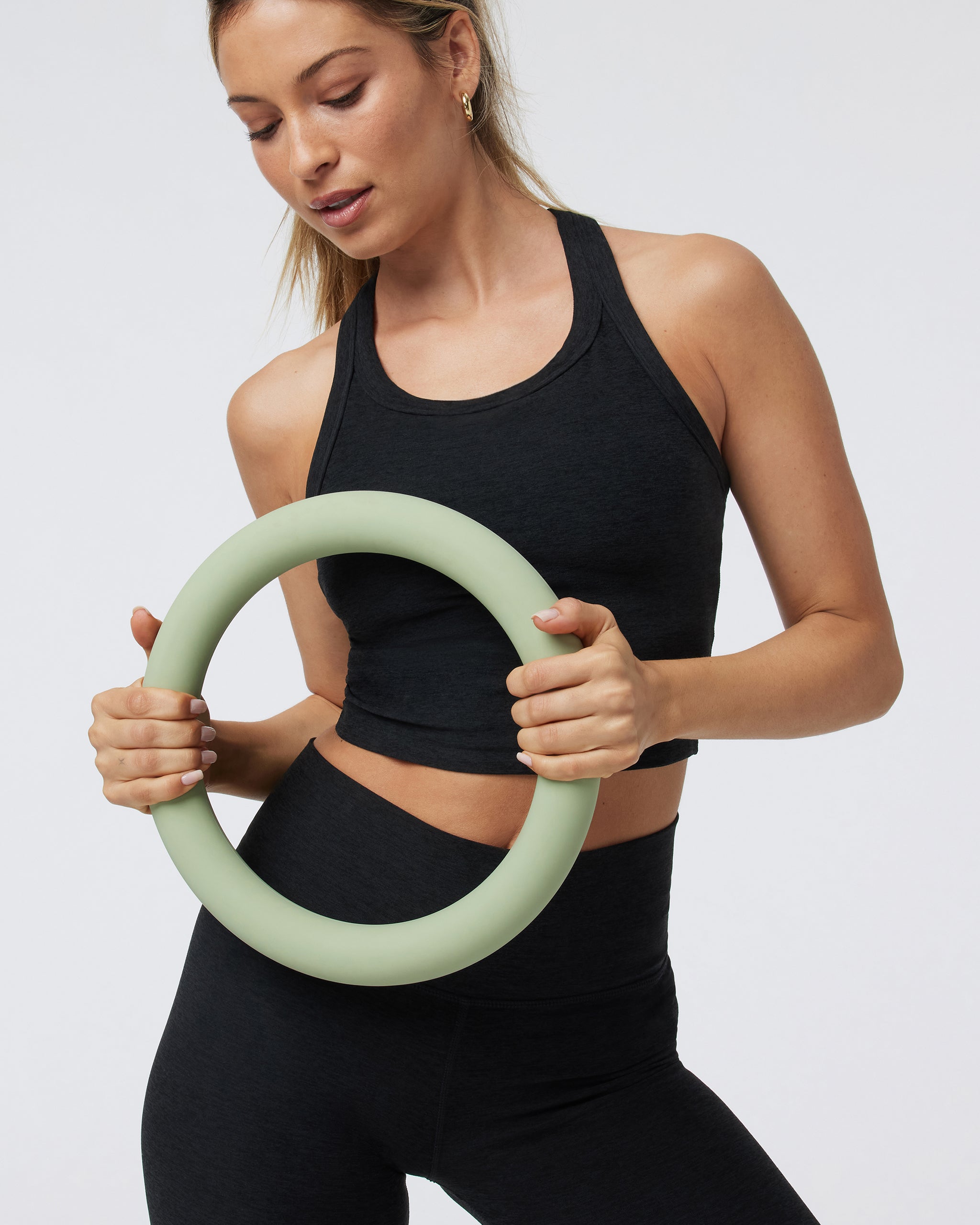 Elevation Racerback Tank | Black Heather - Image 2