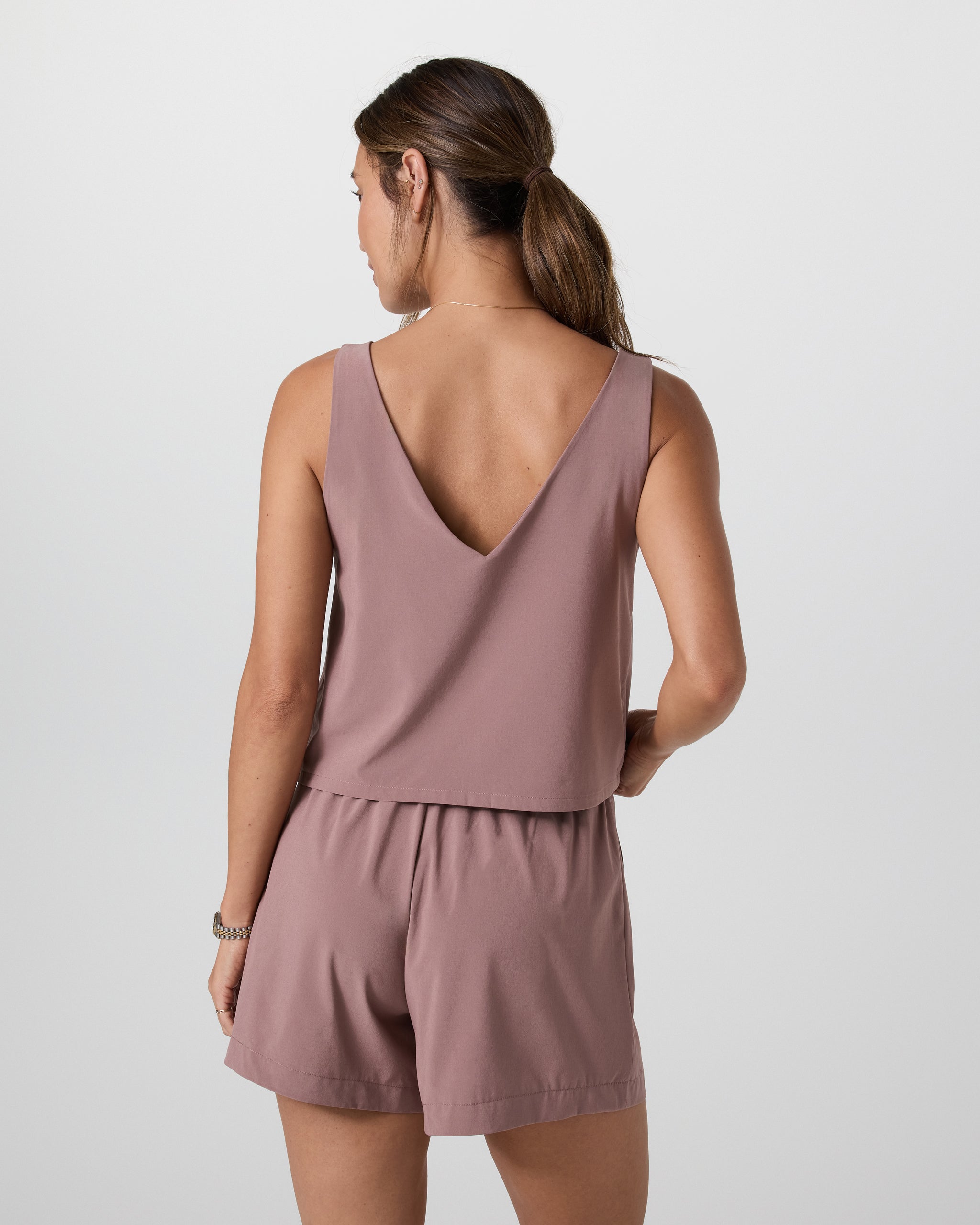 Villa Cropped Tank | Zion Rose - Image 3