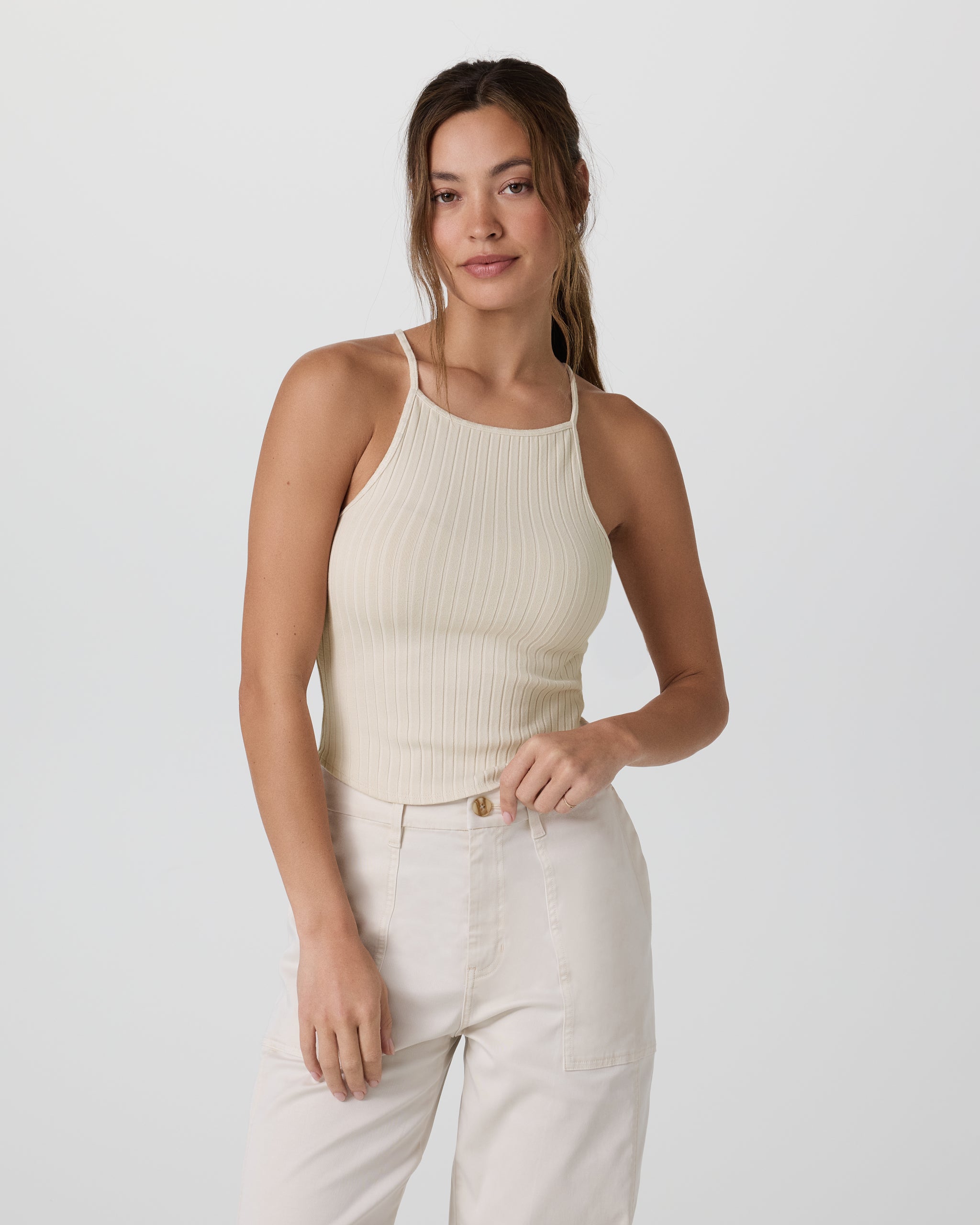 Marina Rib Tank | Milkweed - Image 2