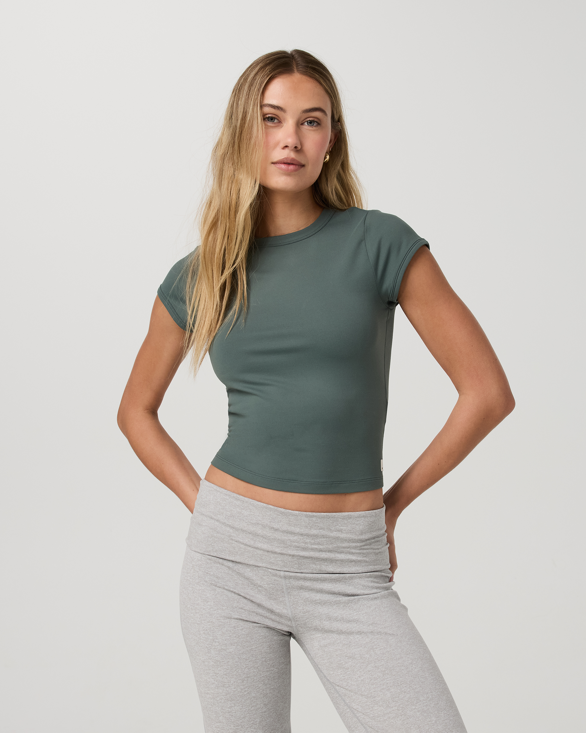 Halo Baby Tee | Agate Green - Image 5