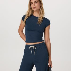Halo Baby Tee | Blue Coast Heather