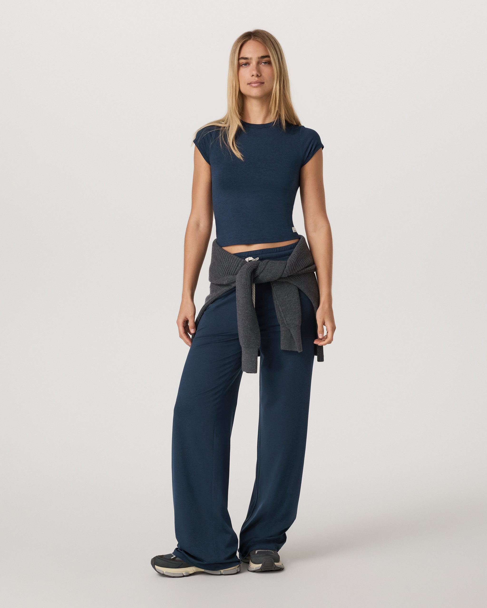 Halo Baby Tee | Blue Coast Heather - Image 4