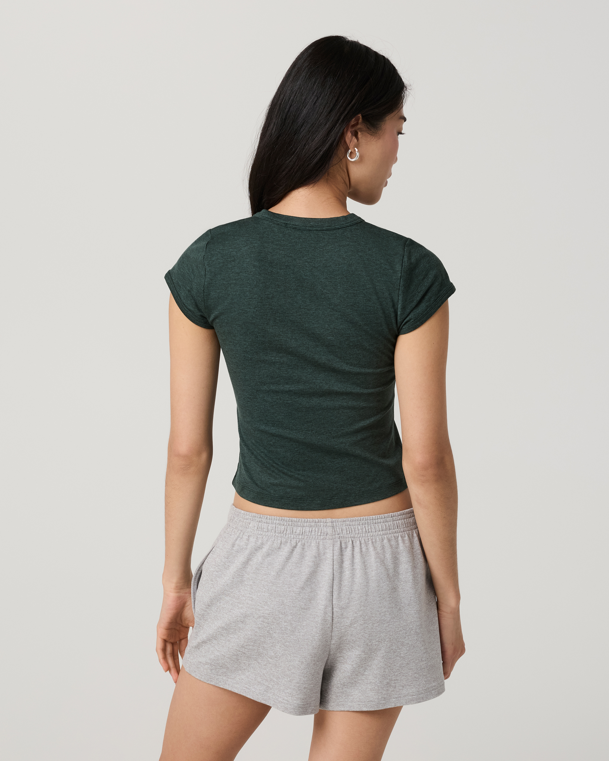 Halo Baby Tee | Hemlock Heather - Image 3