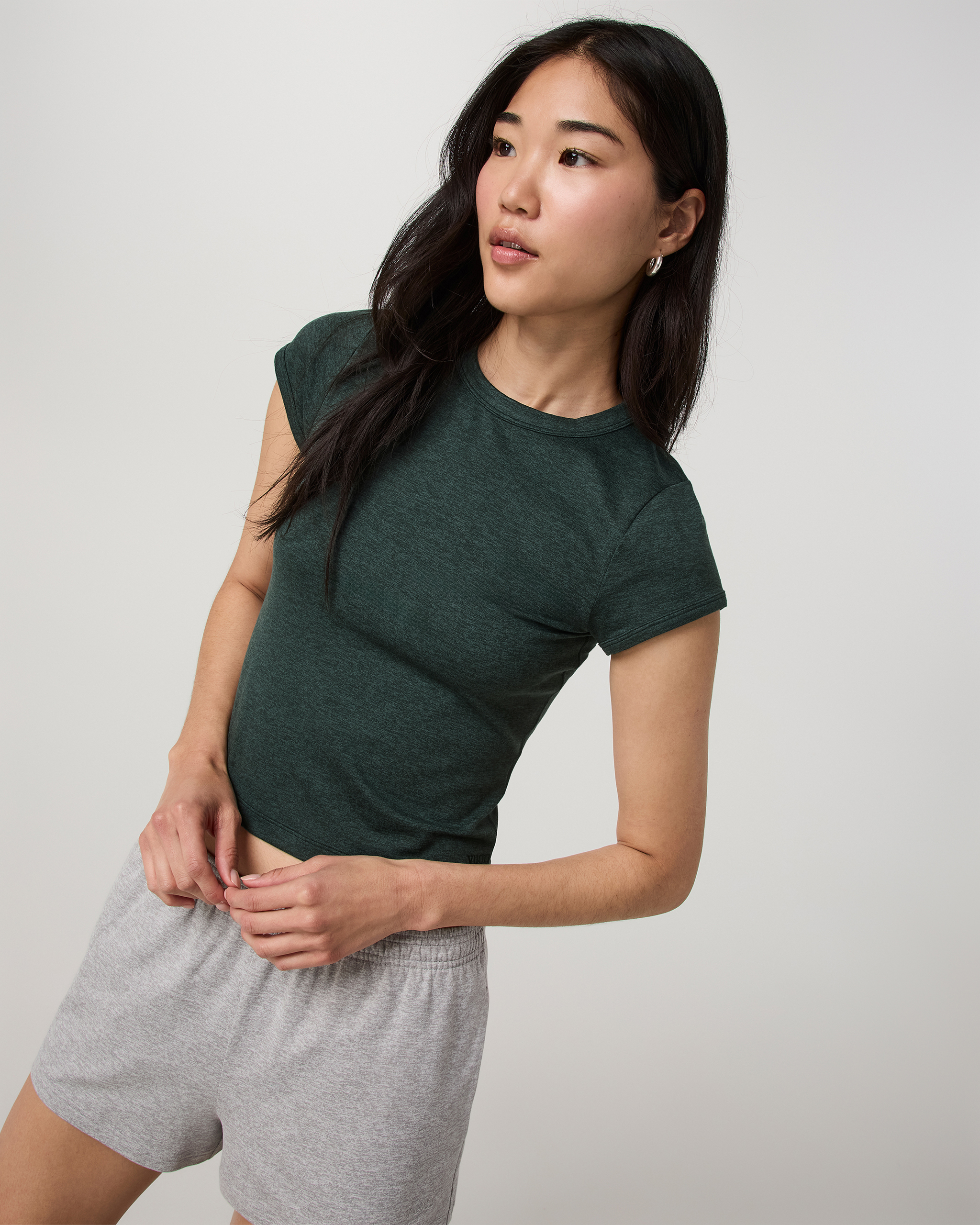 Halo Baby Tee | Hemlock Heather - Image 5