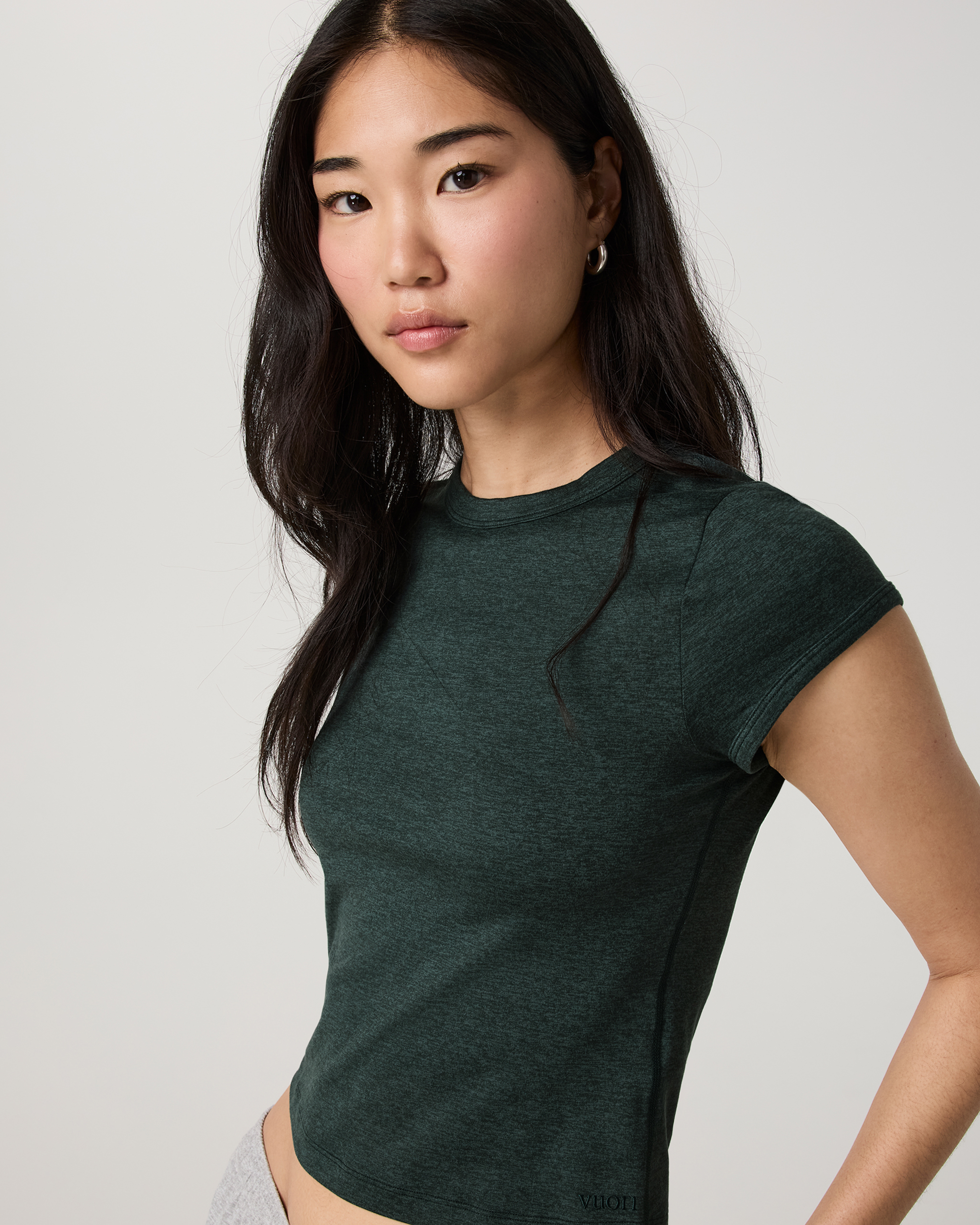 Halo Baby Tee | Hemlock Heather - Image 2