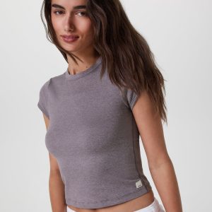Halo Baby Tee | Lunar Grey Heather
