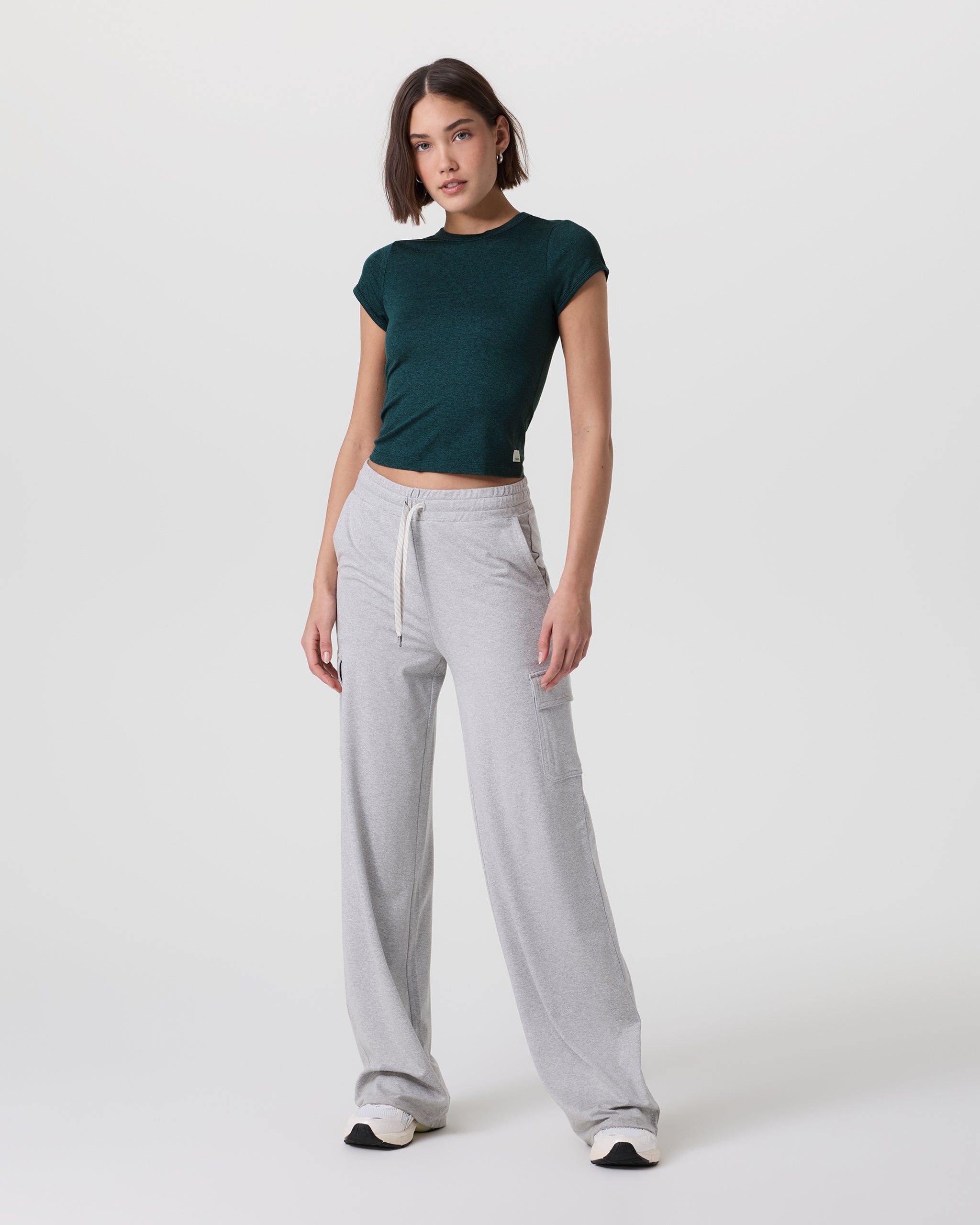 Halo Baby Tee | Moss Heather - Image 3