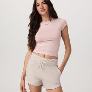 Halo Baby Tee | Vintage Rose Heather