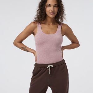 Sleeveless Halo Bodysuit | Zion Rose Heather