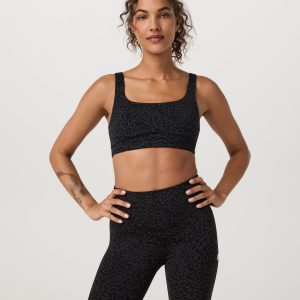 Vuori AllTheForm™ Bra | Black Blurred Torrent