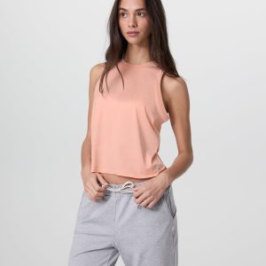 Energy Top | Bright Peach Heather