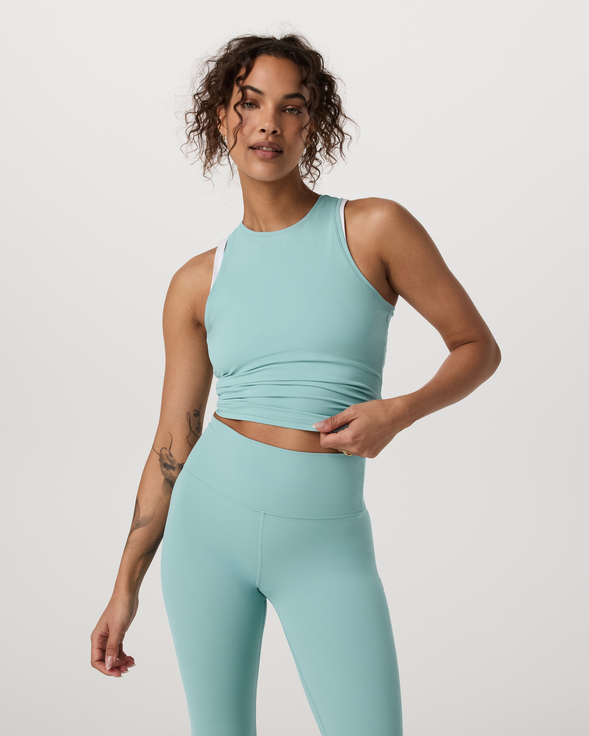 Vuori AllTheFeels™ Crew Tank | Sea Spray - Image 5
