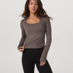 Long Sleeve Halo Essential Scoop | Chia Heather