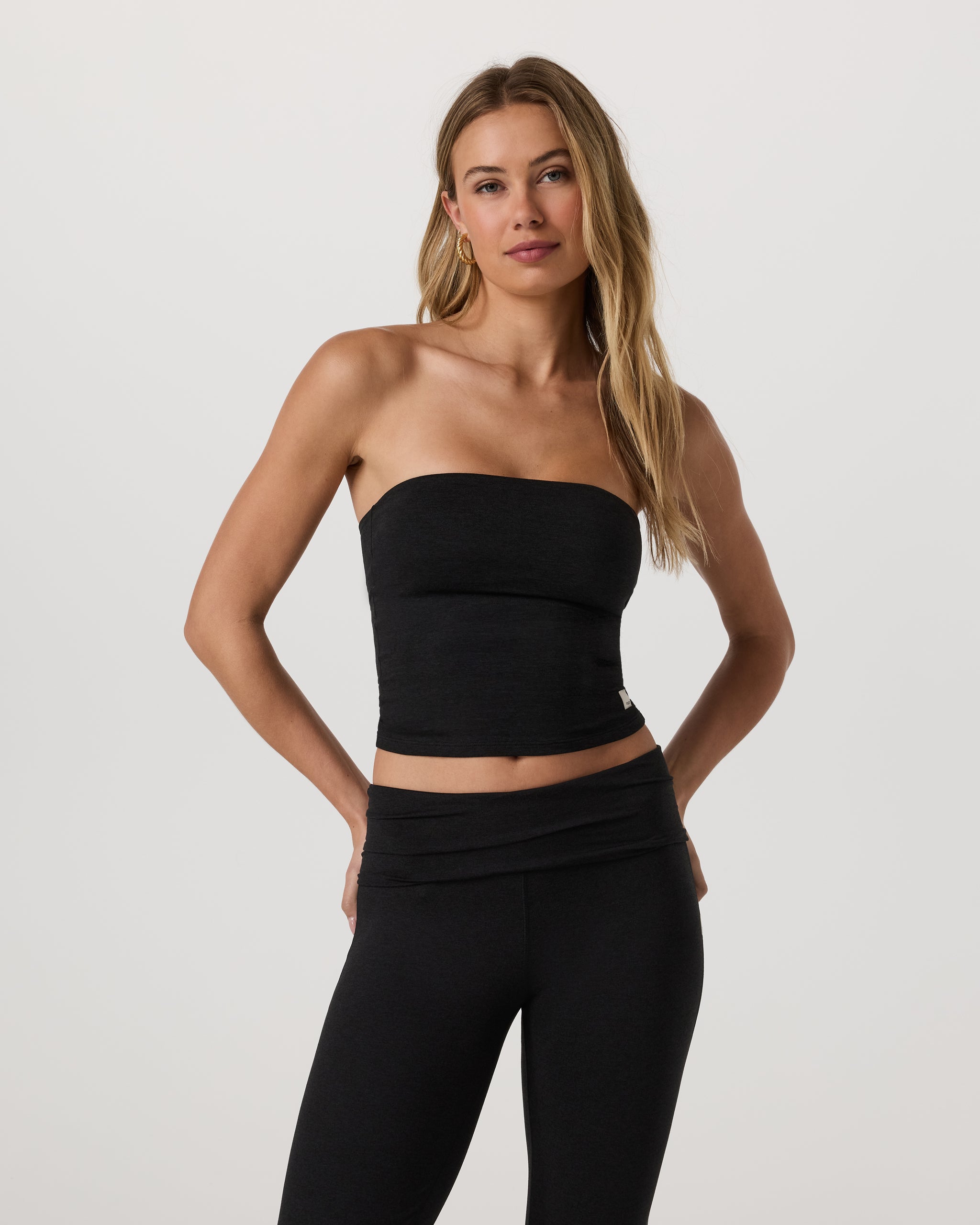 Halo Tube Top | Black Heather - Image 4