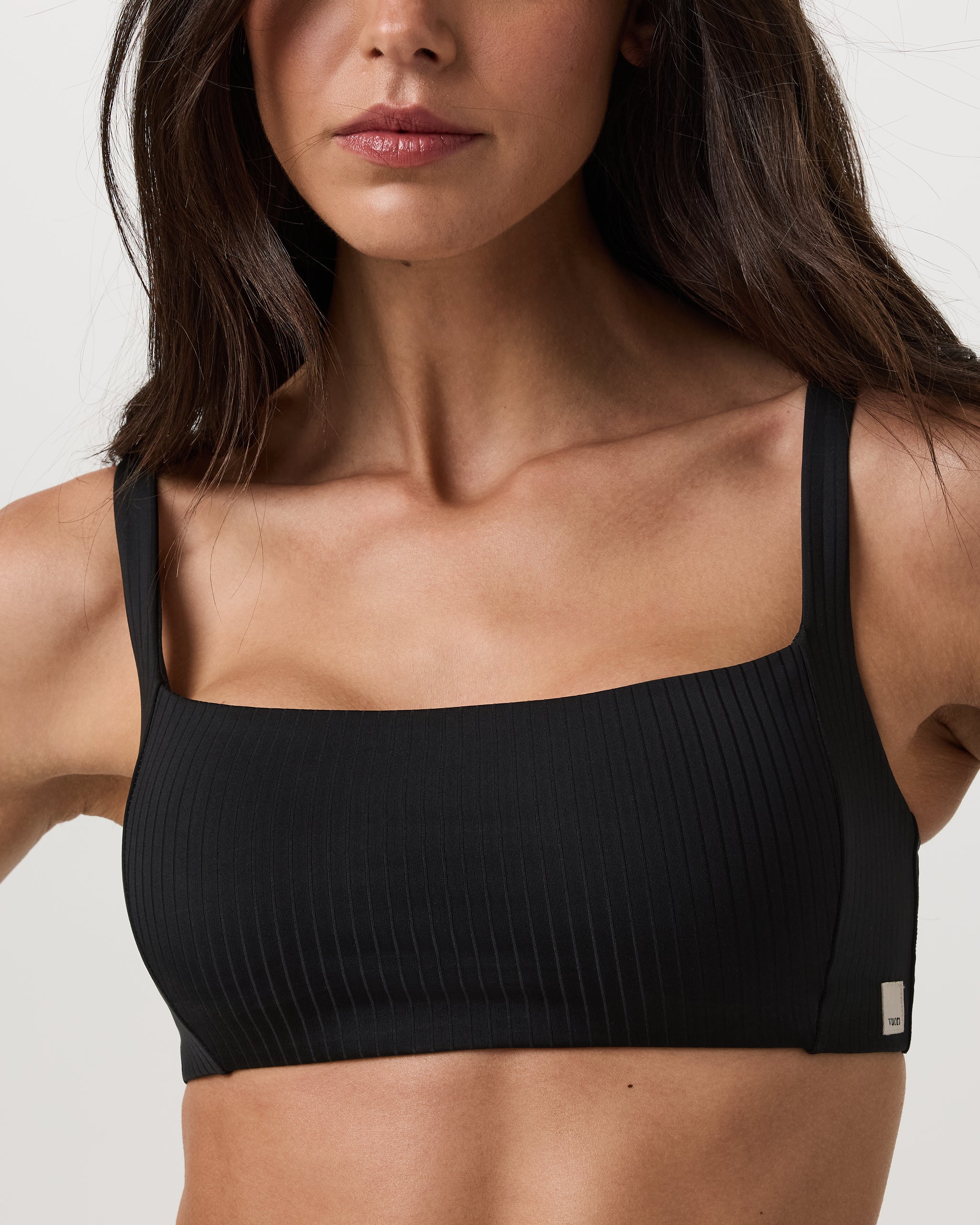 Inversion Rib Bra | Black - Image 4