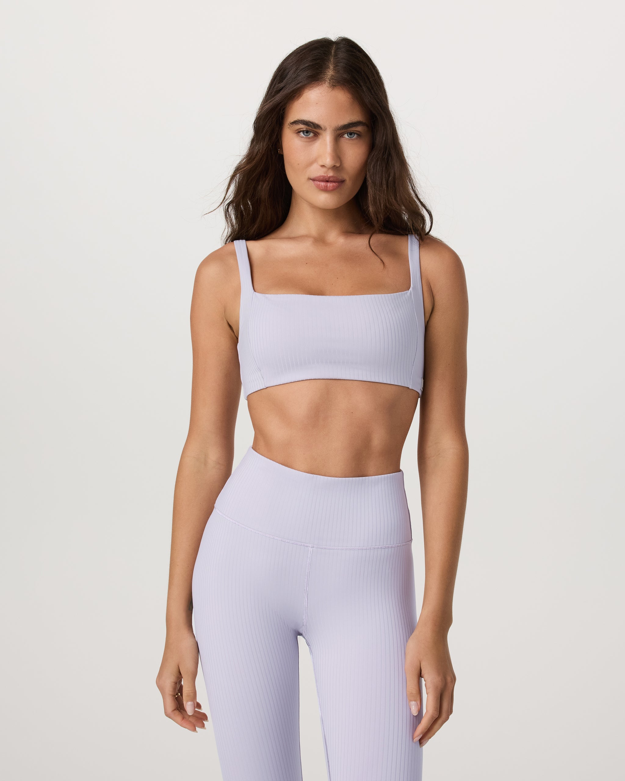 Inversion Rib Bra | Lavender Ice