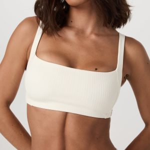 Inversion Rib Bra | Marshmallow