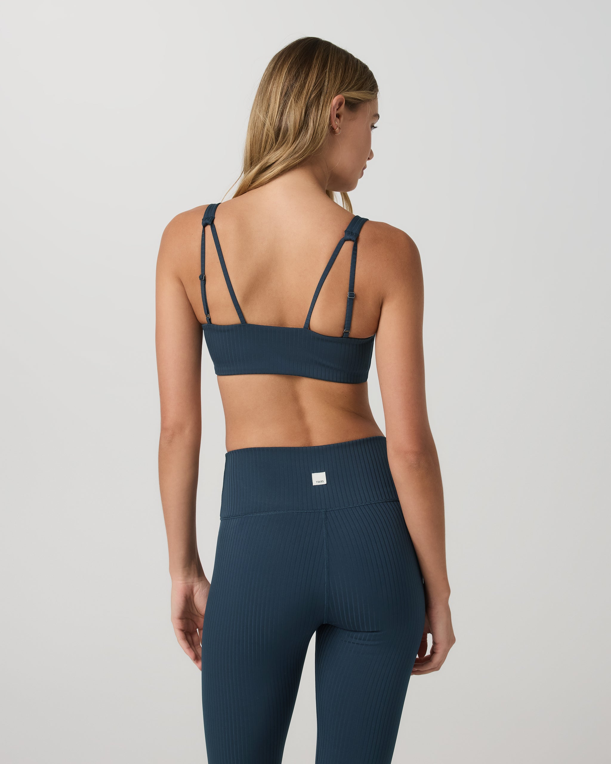 Inversion Rib Bra | Ocean Blue - Image 2