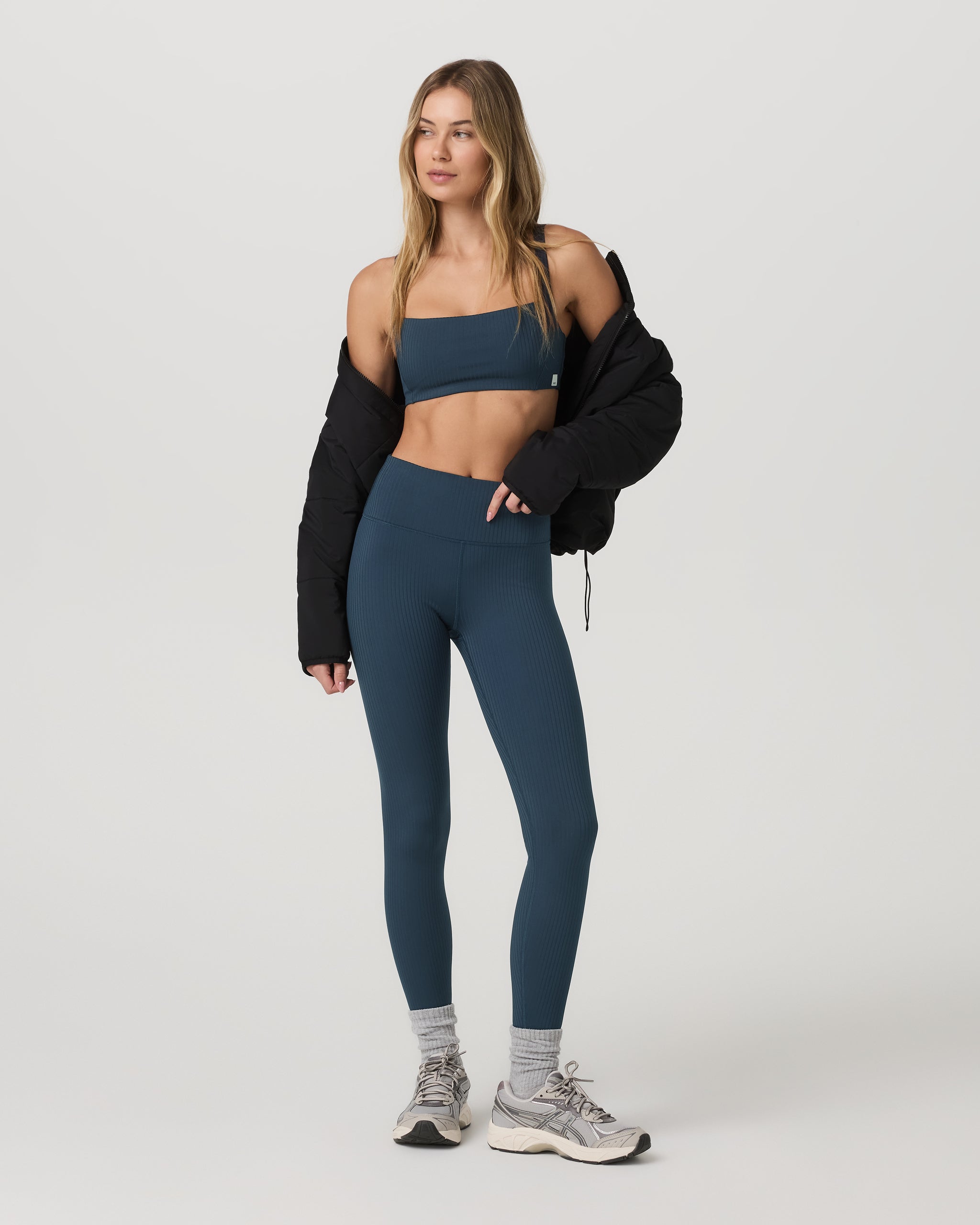 Inversion Rib Bra | Ocean Blue - Image 6
