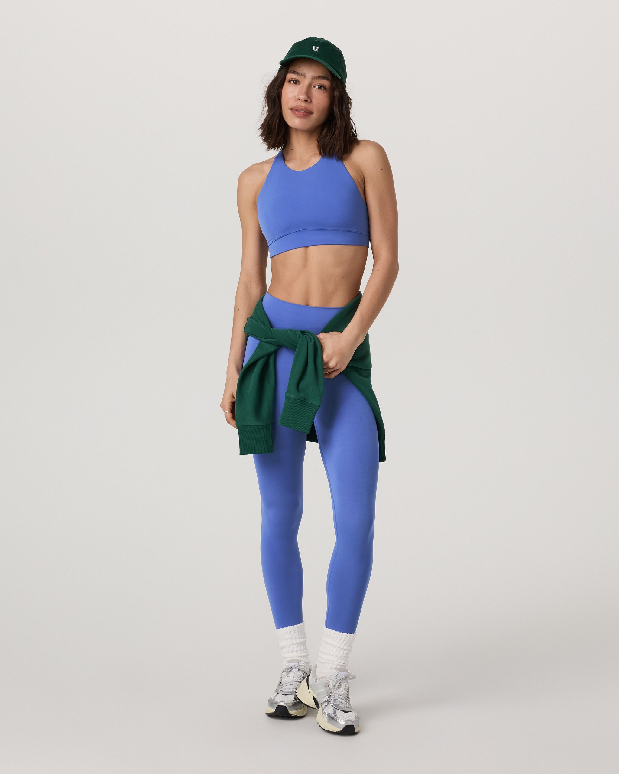 Vuori AllTheForm™ High Neck Bra | Bright Iris - Image 6