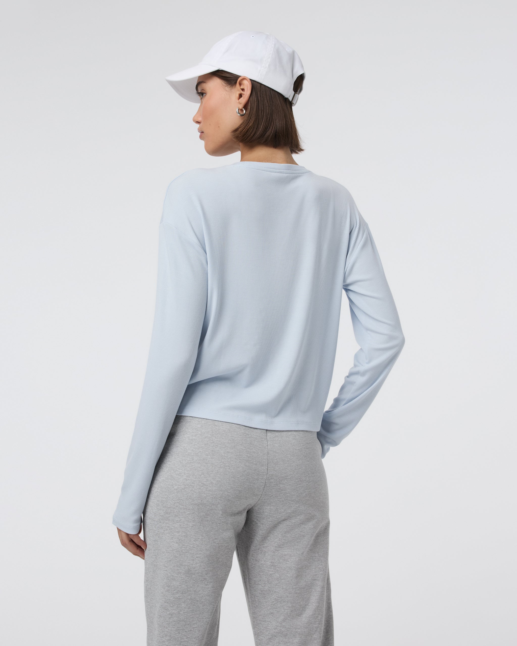 Long Sleeve Cove Relaxed Tee | Atmosphere - Image 4