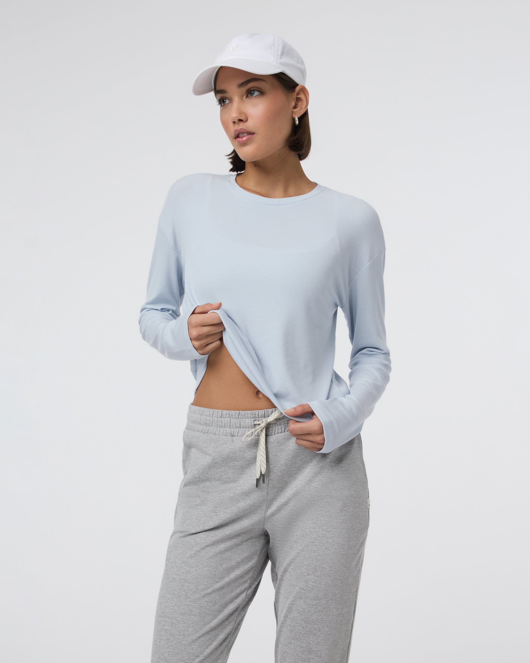 Long Sleeve Cove Relaxed Tee | Atmosphere - Image 2