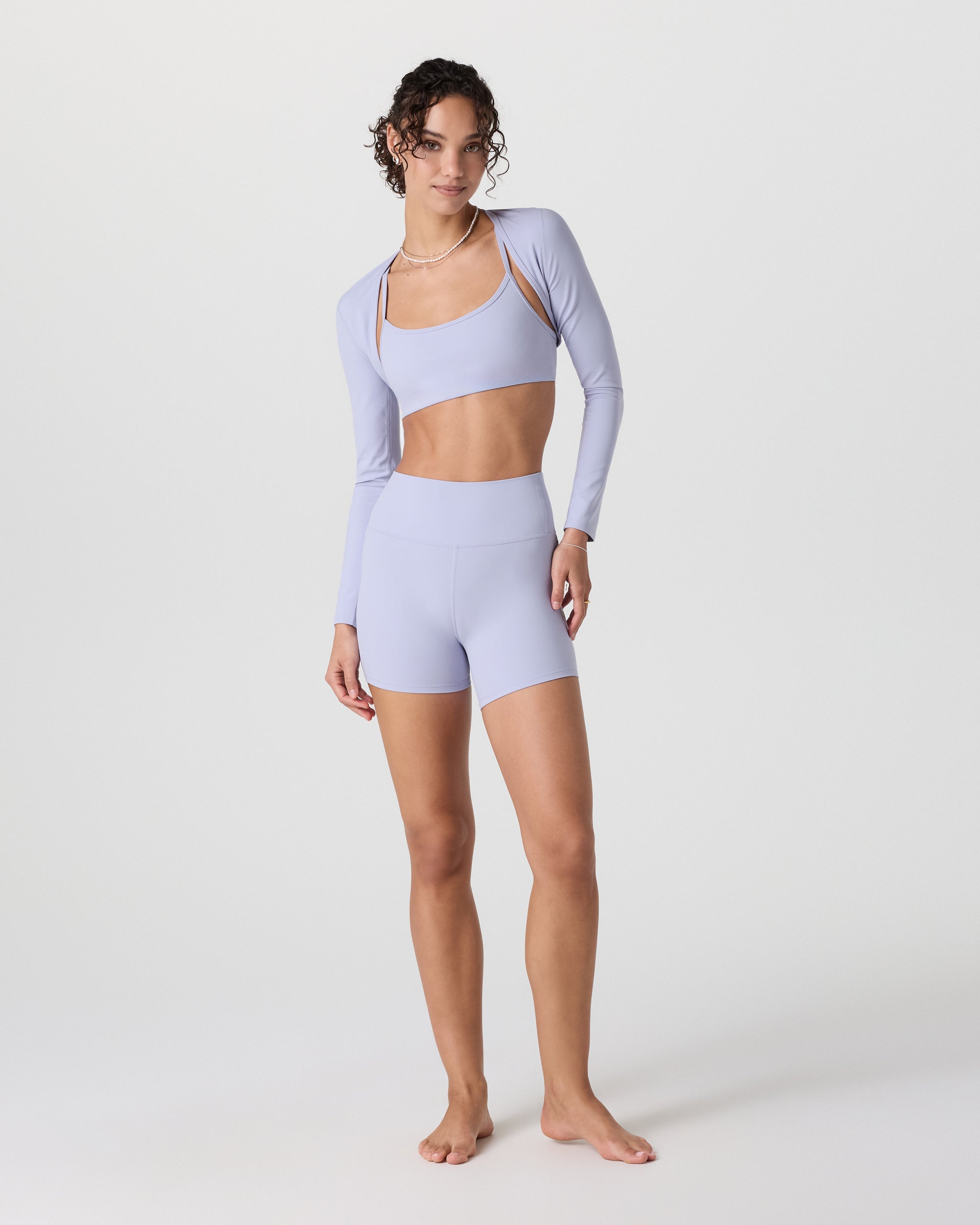 Vuori AllTheFeels™ Shrug | Lavender Mist - Image 3