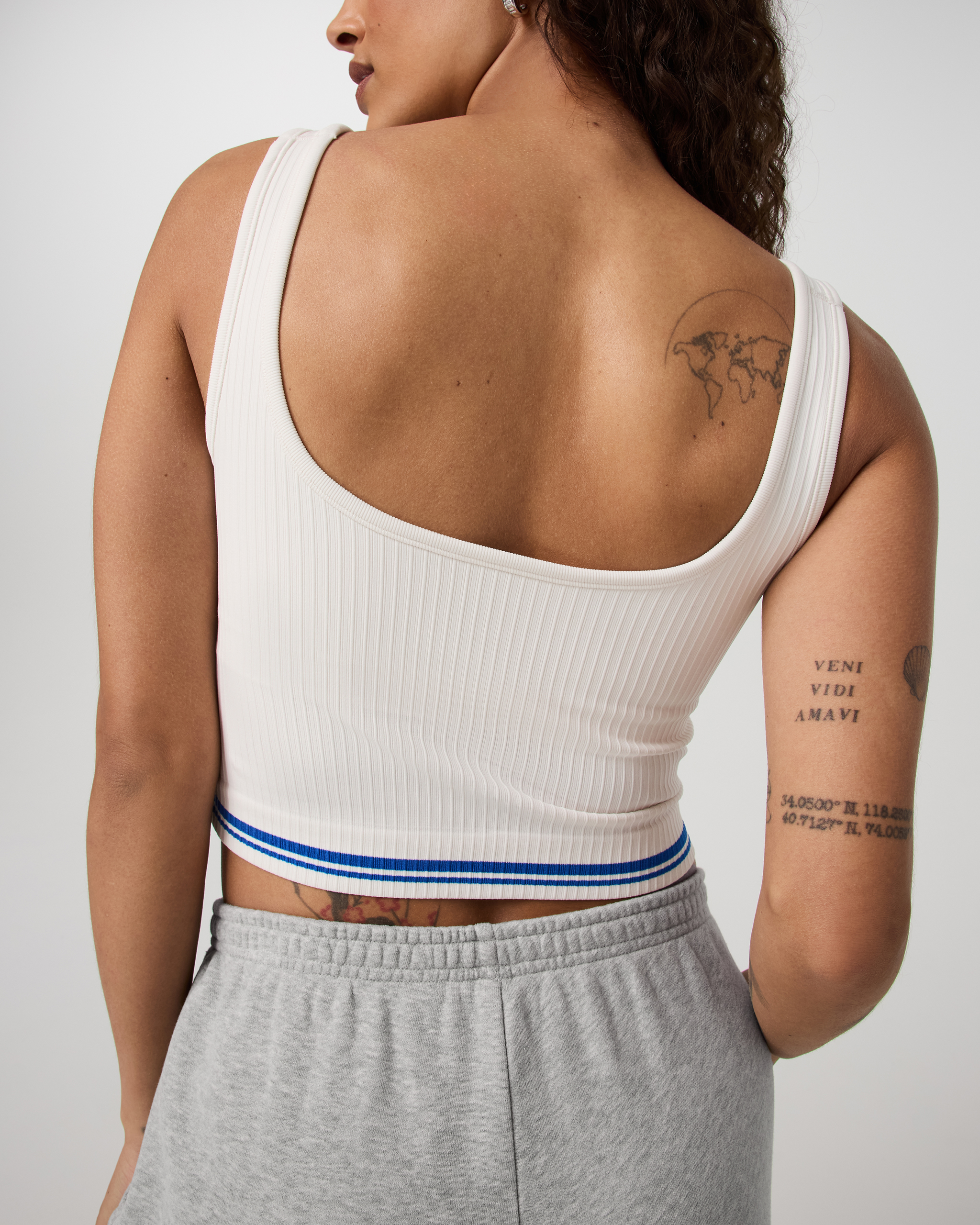 Seamless Euphoric Tank | White - Image 3