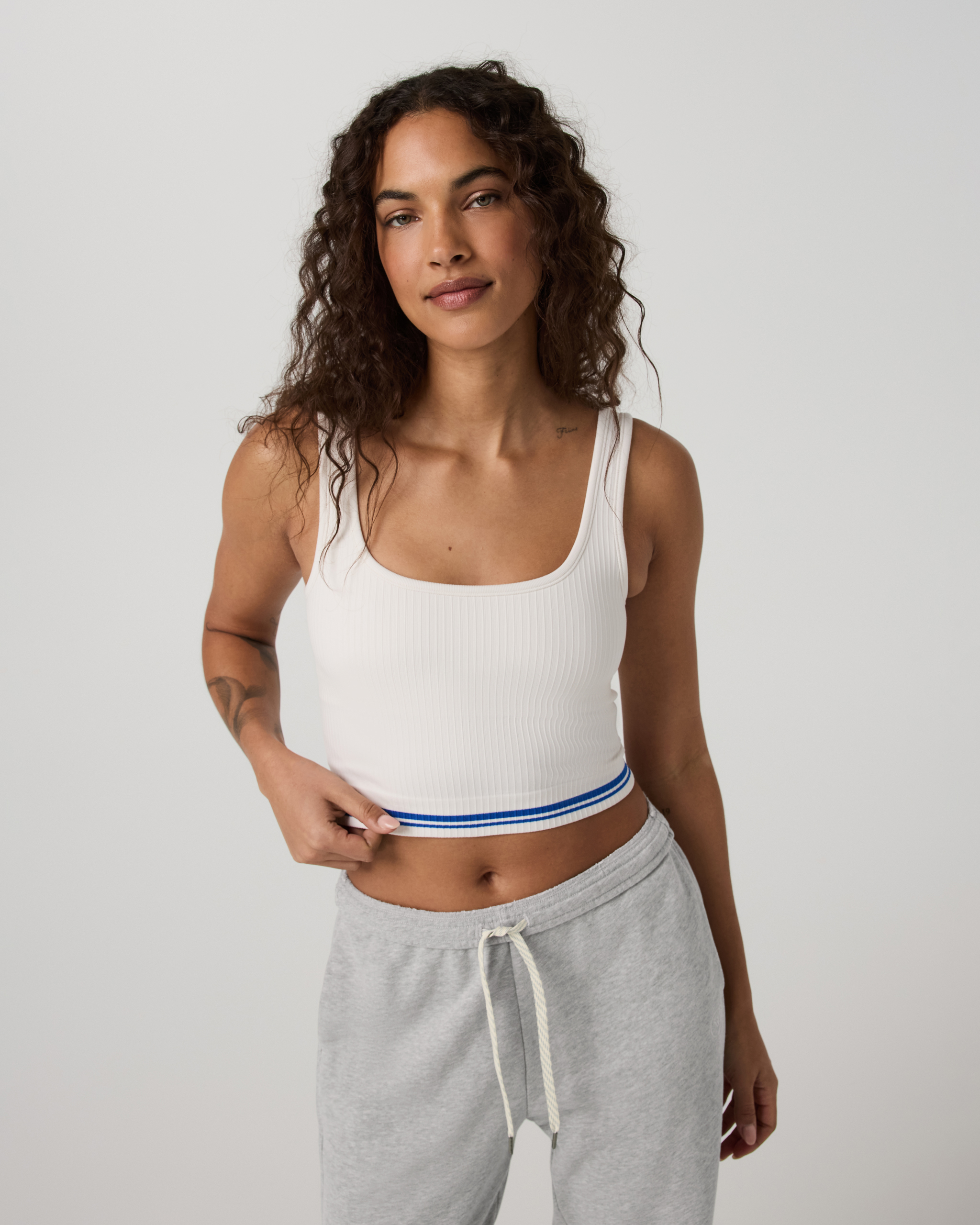 Seamless Euphoric Tank | White - Image 5