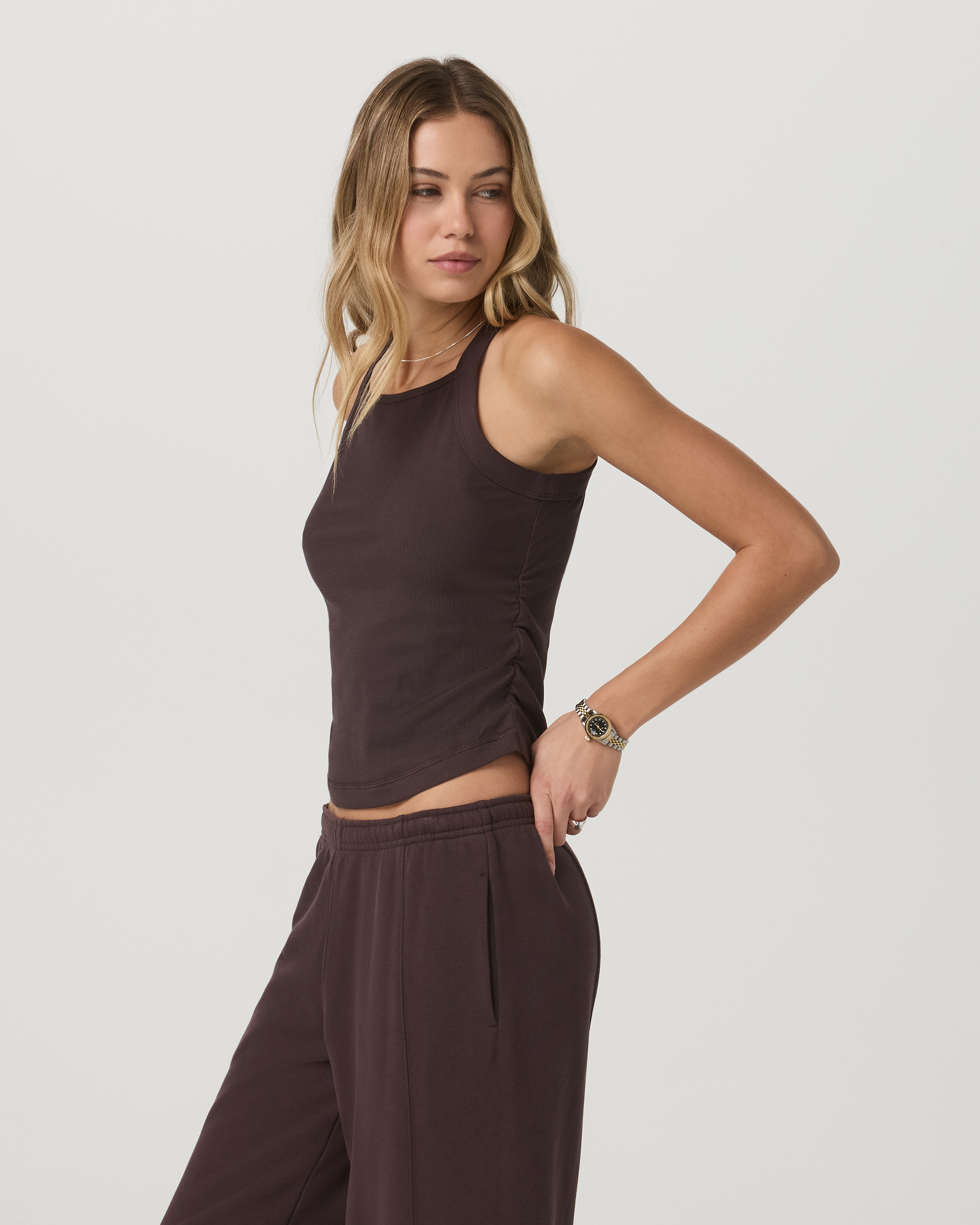 Pose Cooper Tank | French Roast