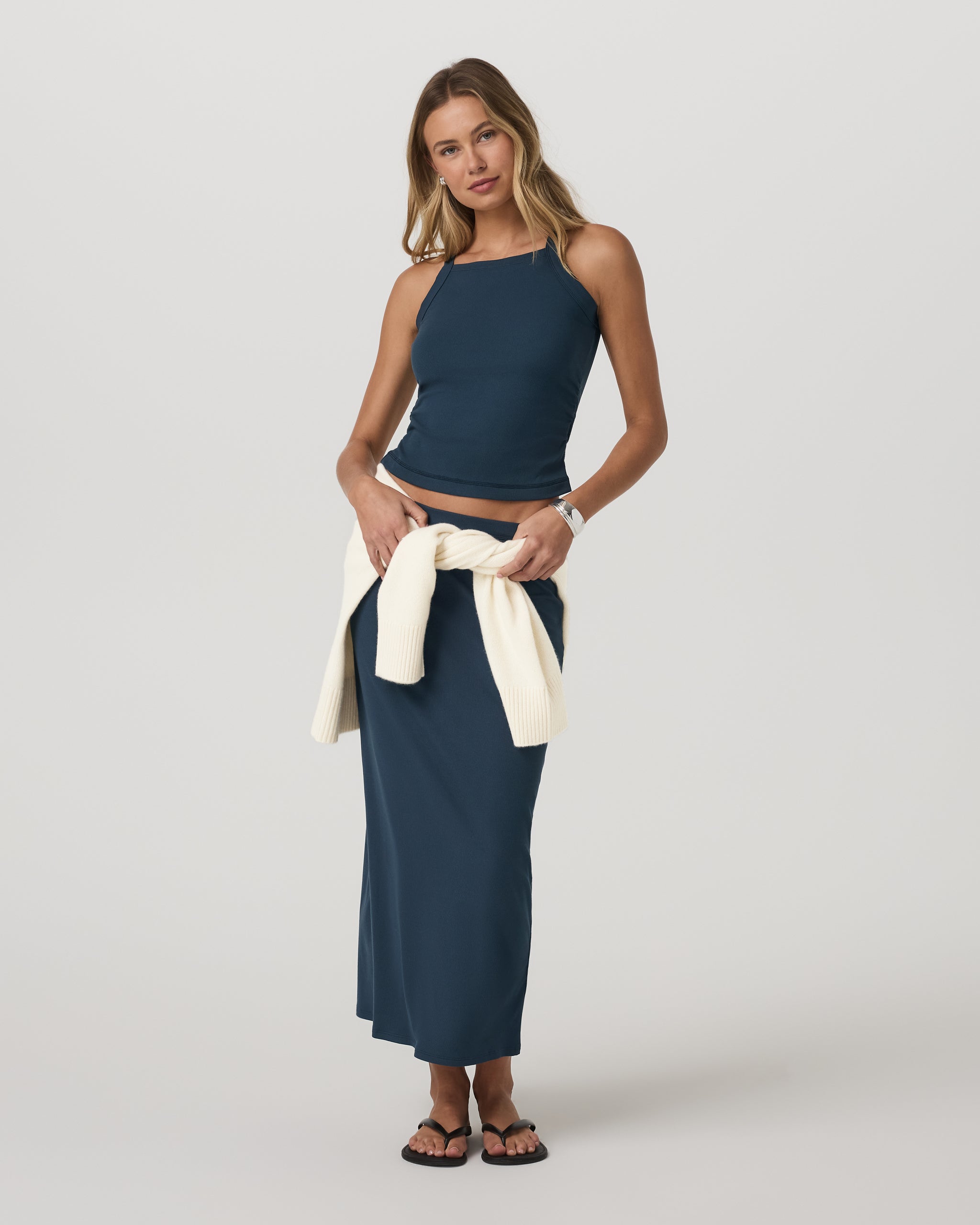Pose Cooper Tank | Ocean Blue - Image 6