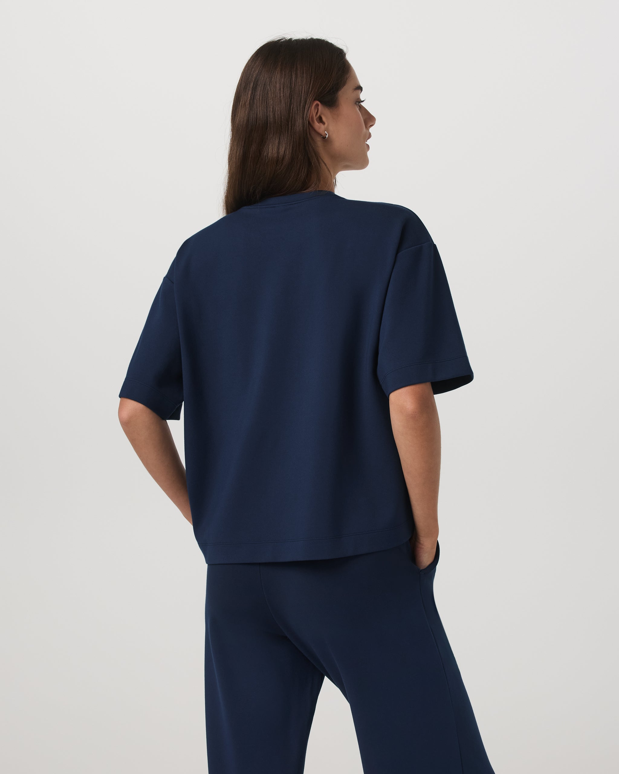 Short Sleeve Maven Oversized Tee | Blue Coast - Image 3