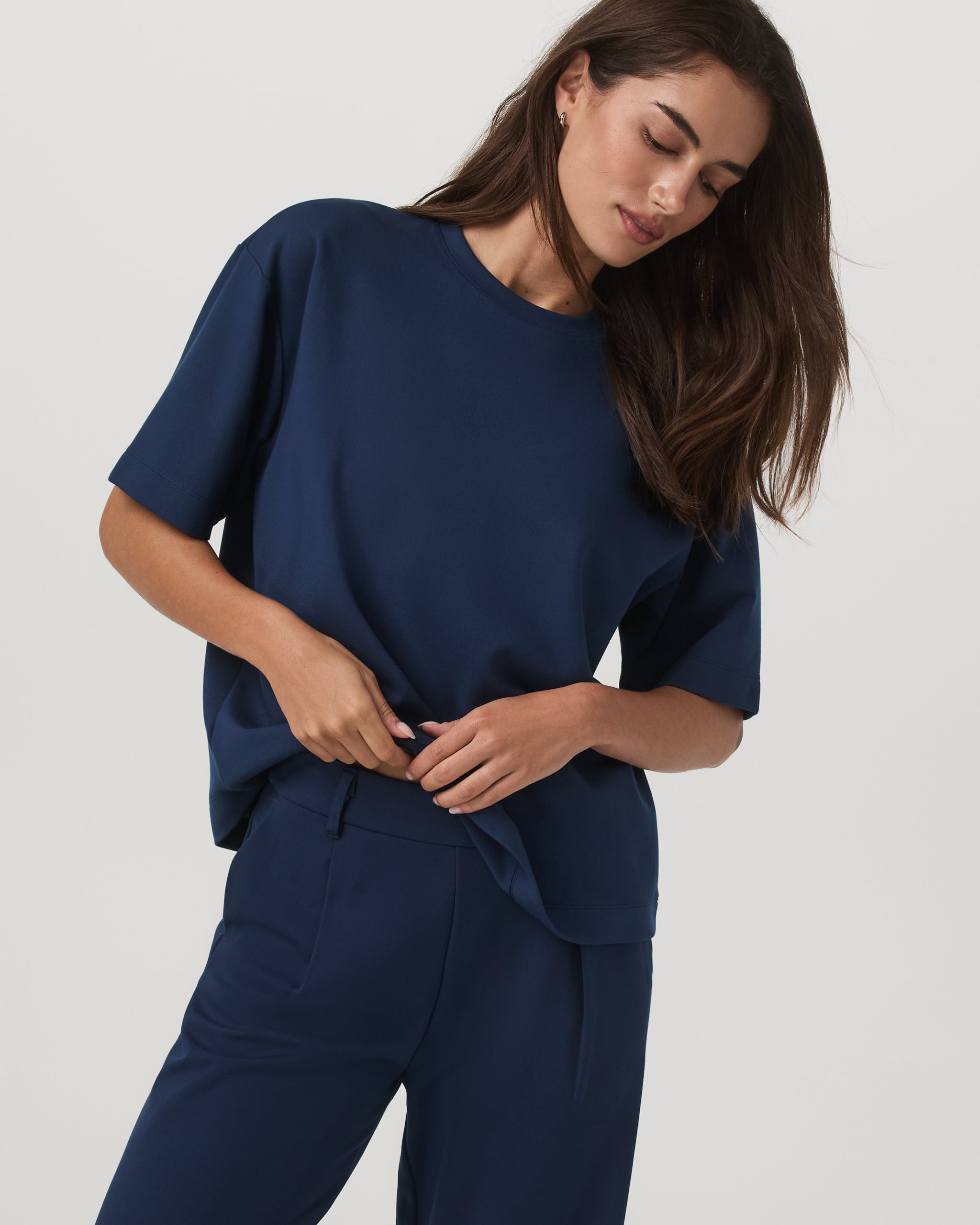 Short Sleeve Maven Oversized Tee | Blue Coast - Image 4