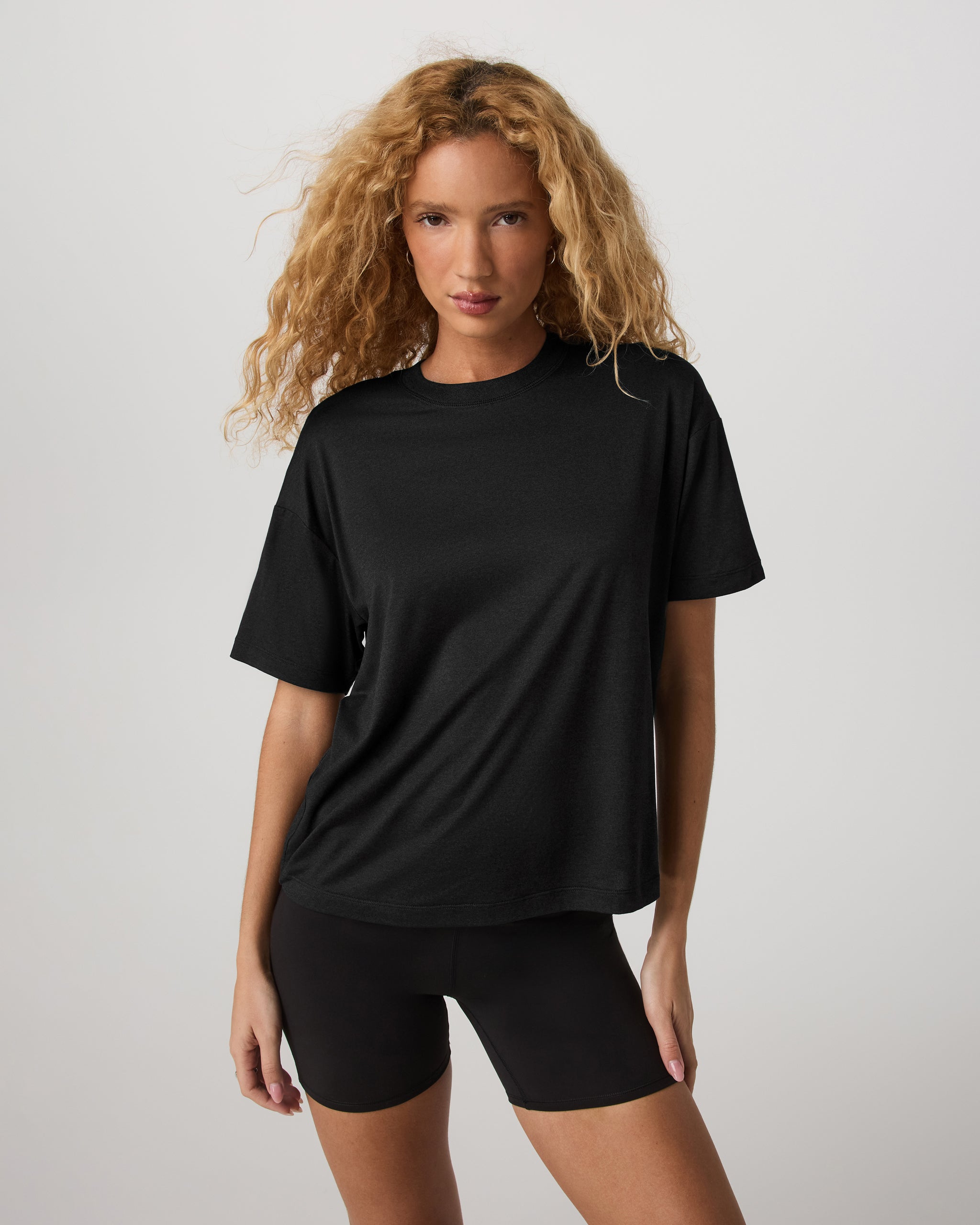 Energy Tee Long | Black Heather - Image 5