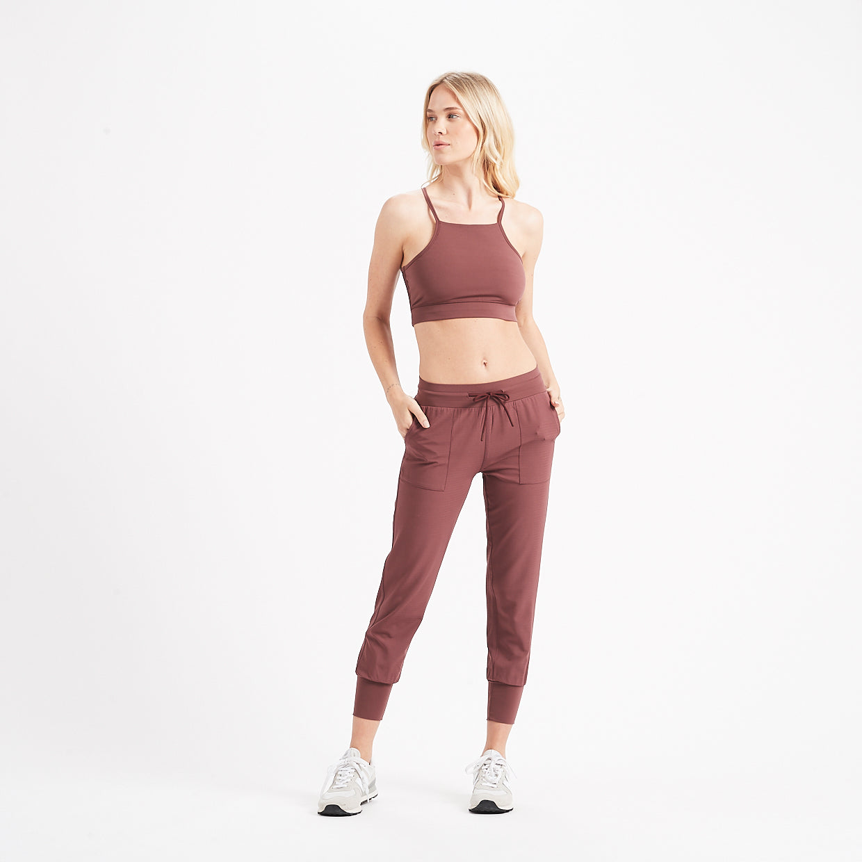 Madeleine Sports Bra | Fig - Image 4