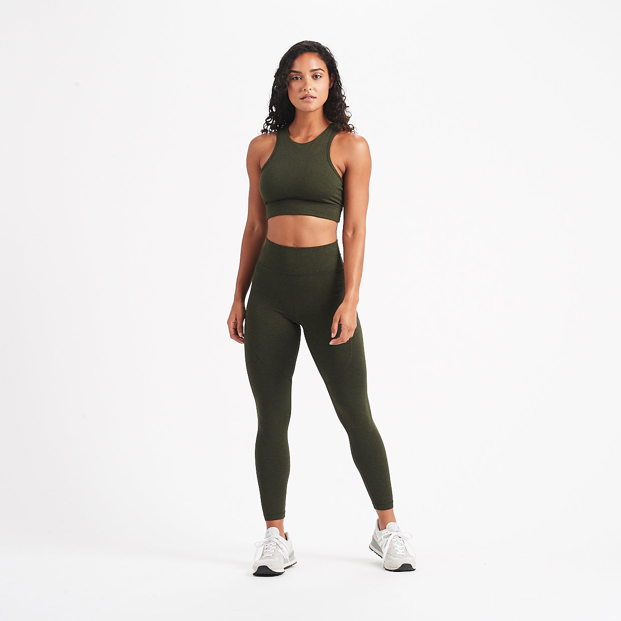 Elevation Bra | Evergreen Heather - Image 4